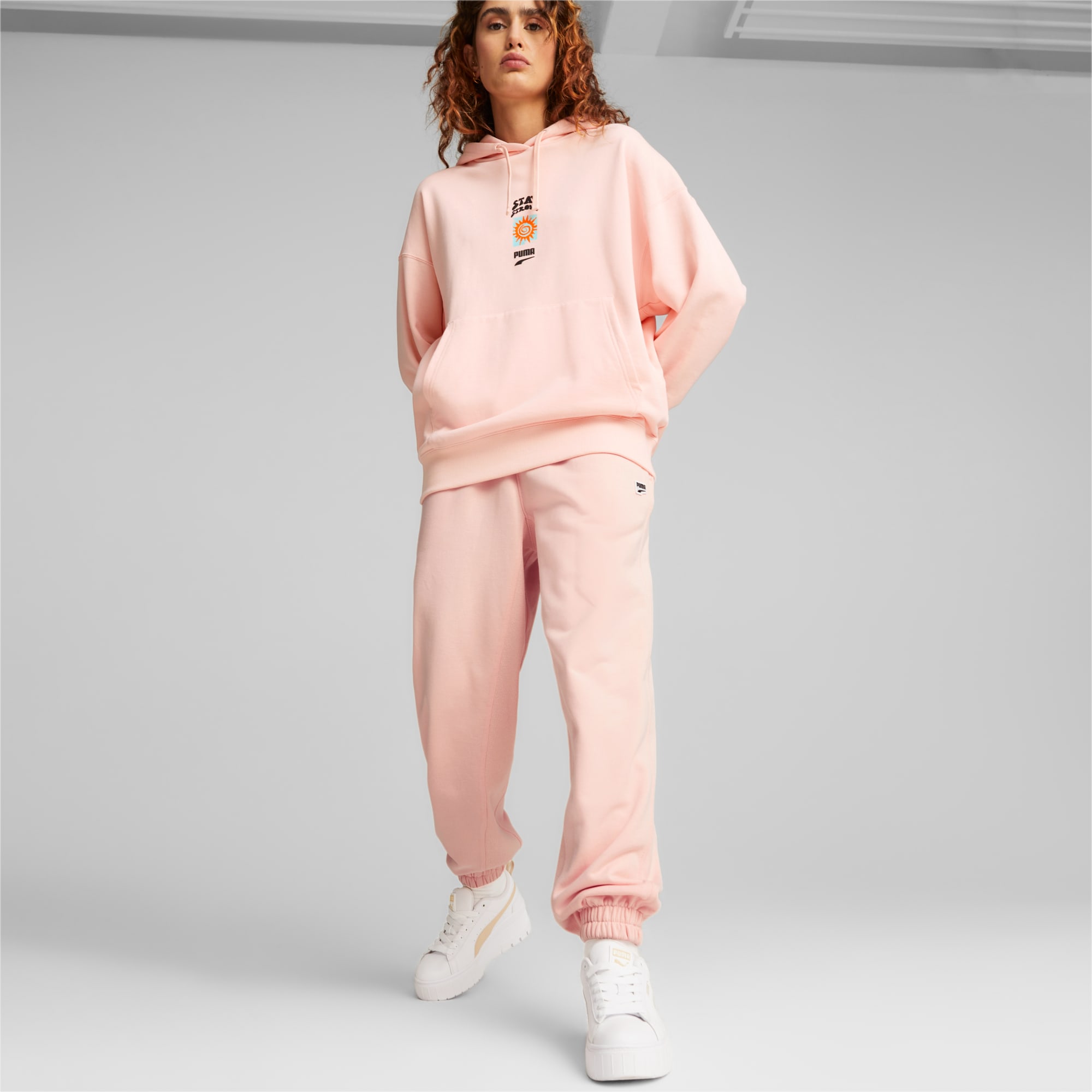 Puma rose shop gold hoodie