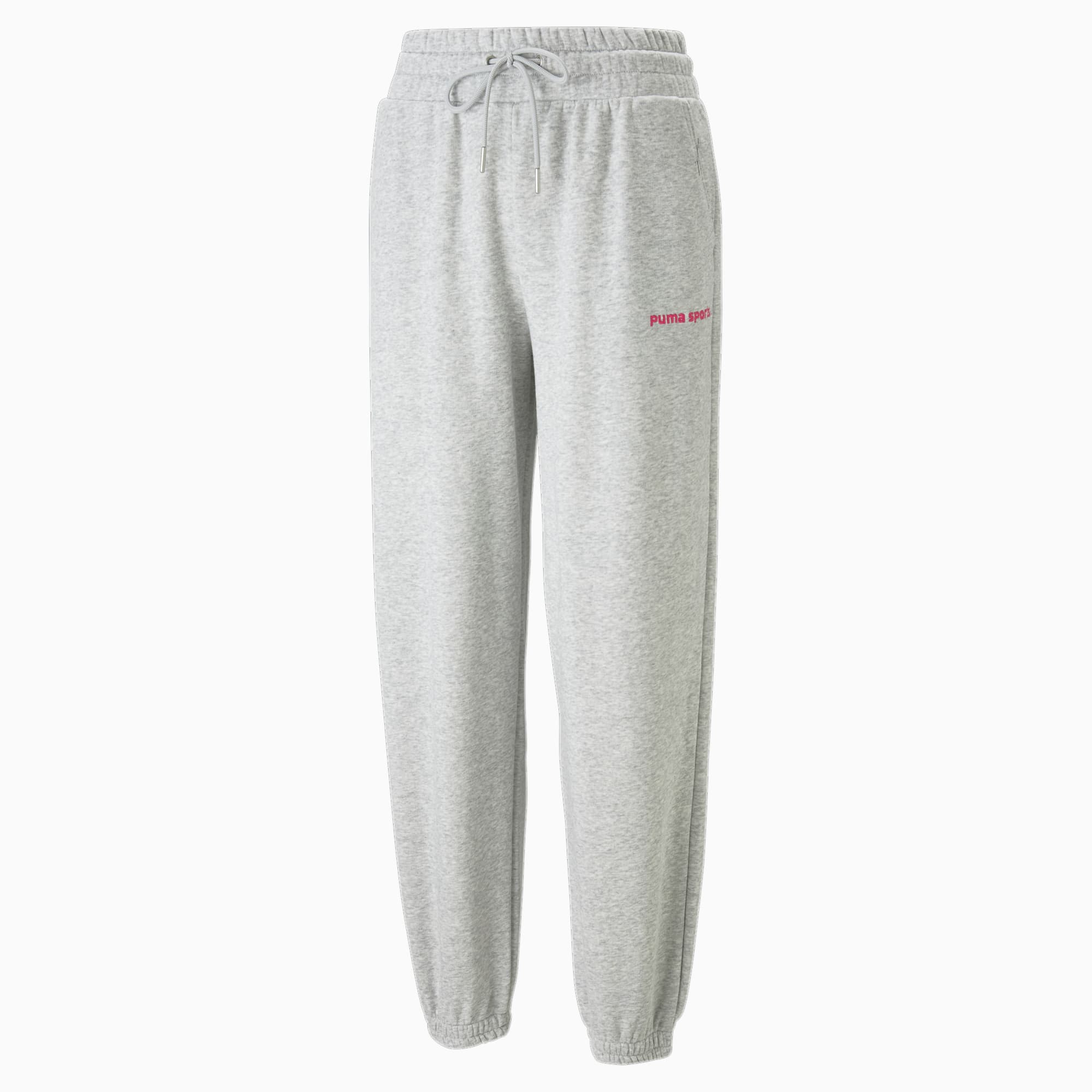 Puma sweatpants sale womens grey