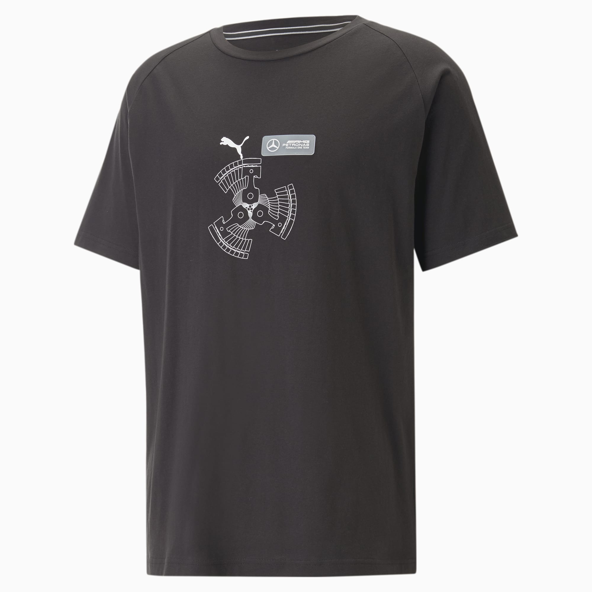 Mercedes AMG Petronas F1 Statement Men s Relaxed Fit T Shirt PUMA