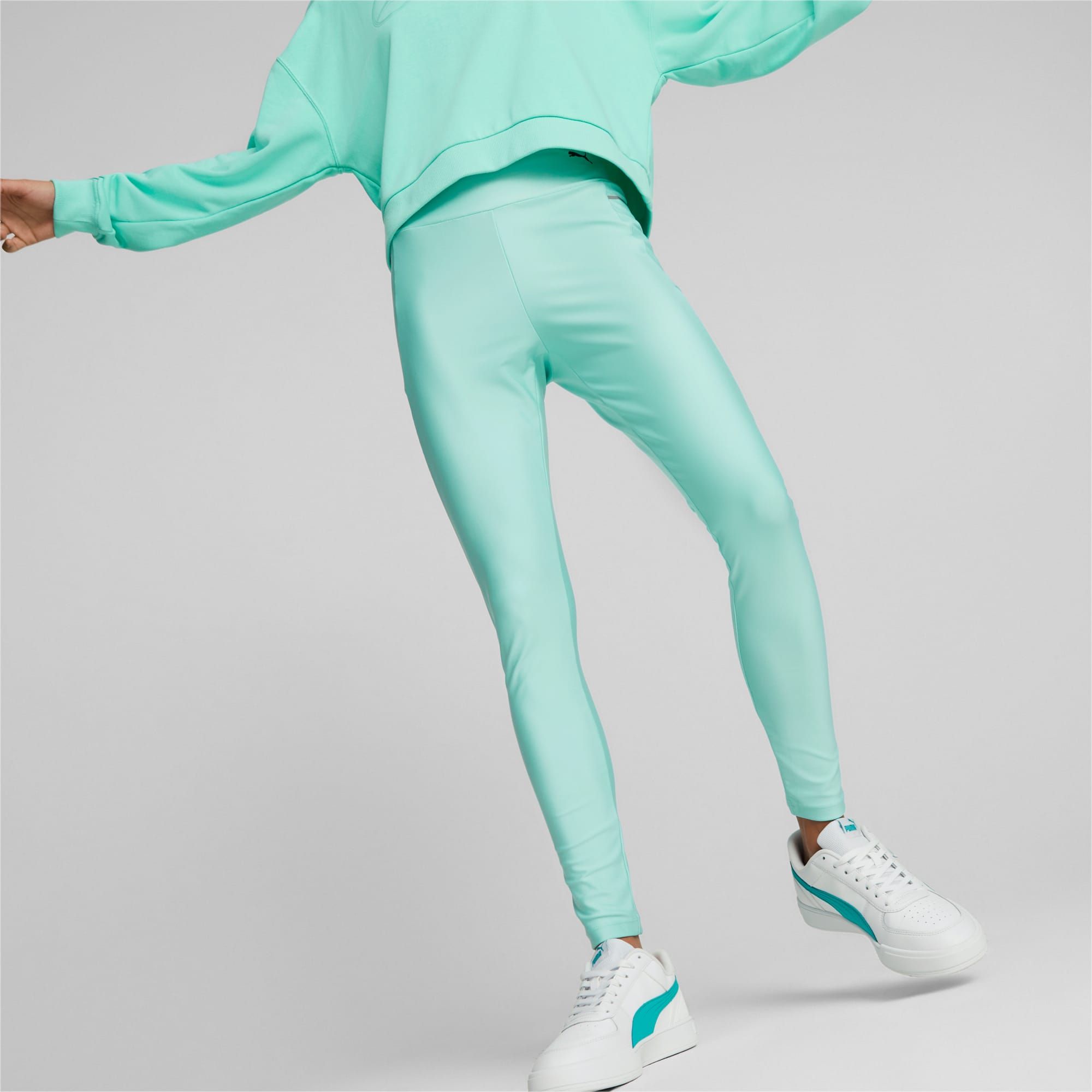 Mint green nike leggings sales