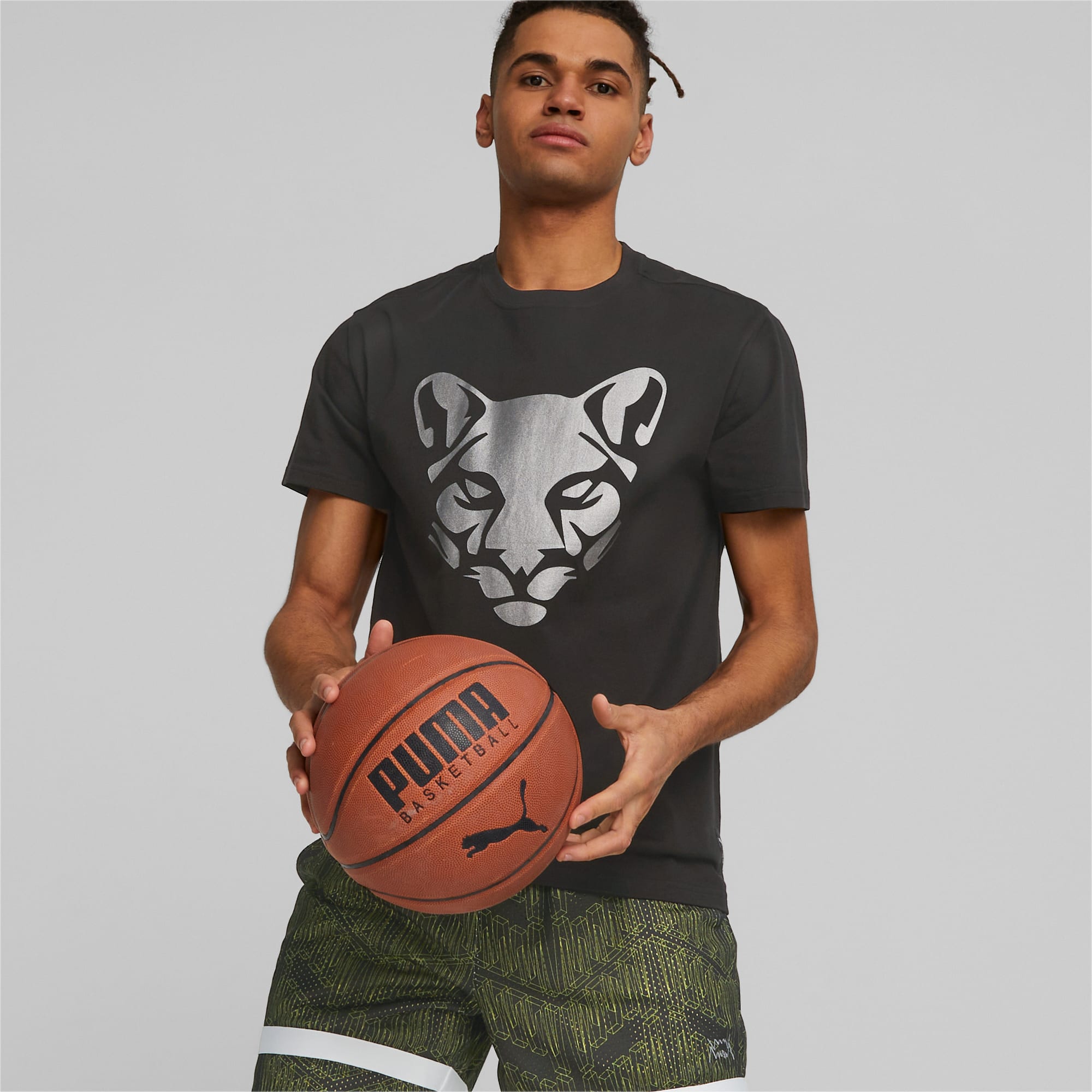 Puma basketball t shirt best sale