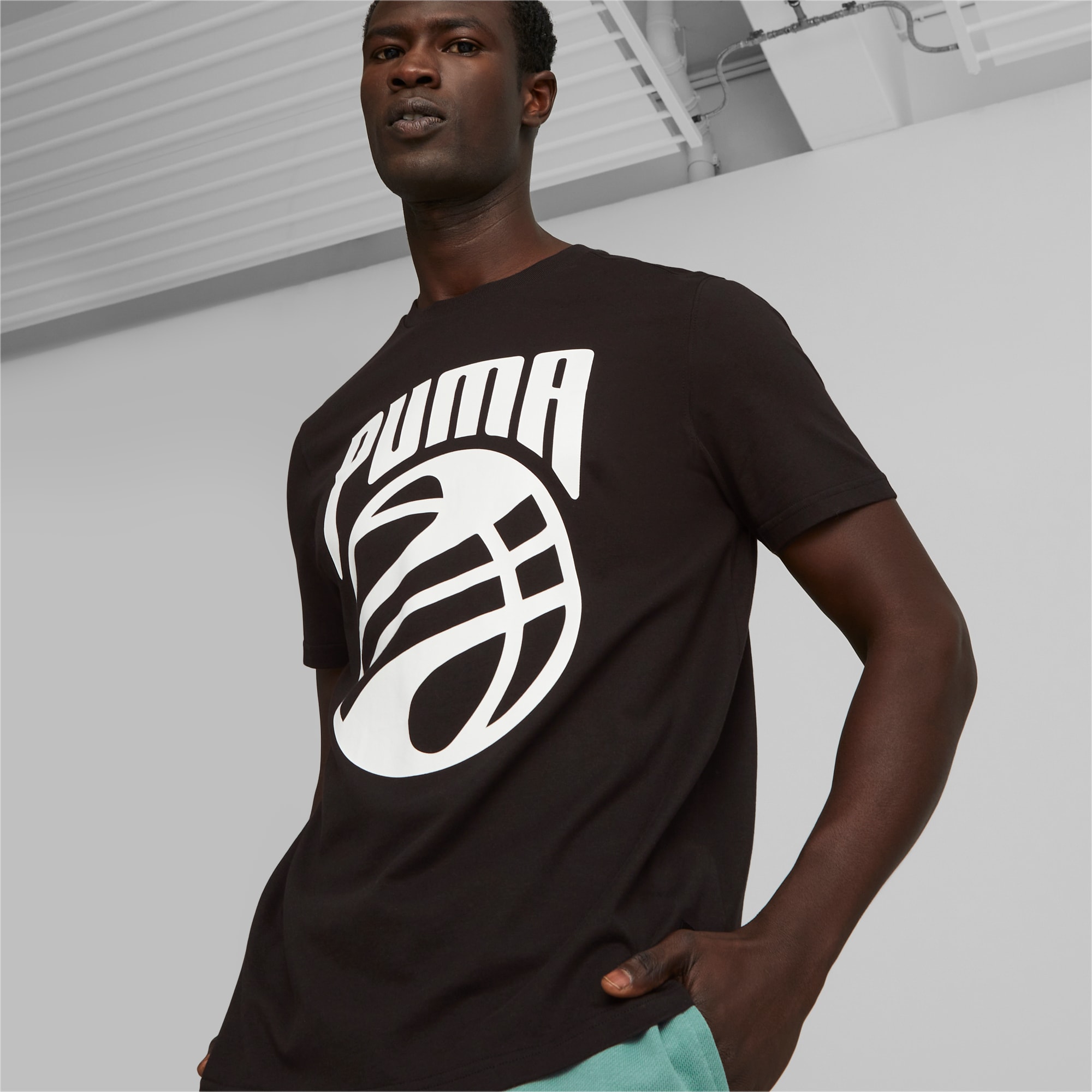 Puma basketball t shirt online