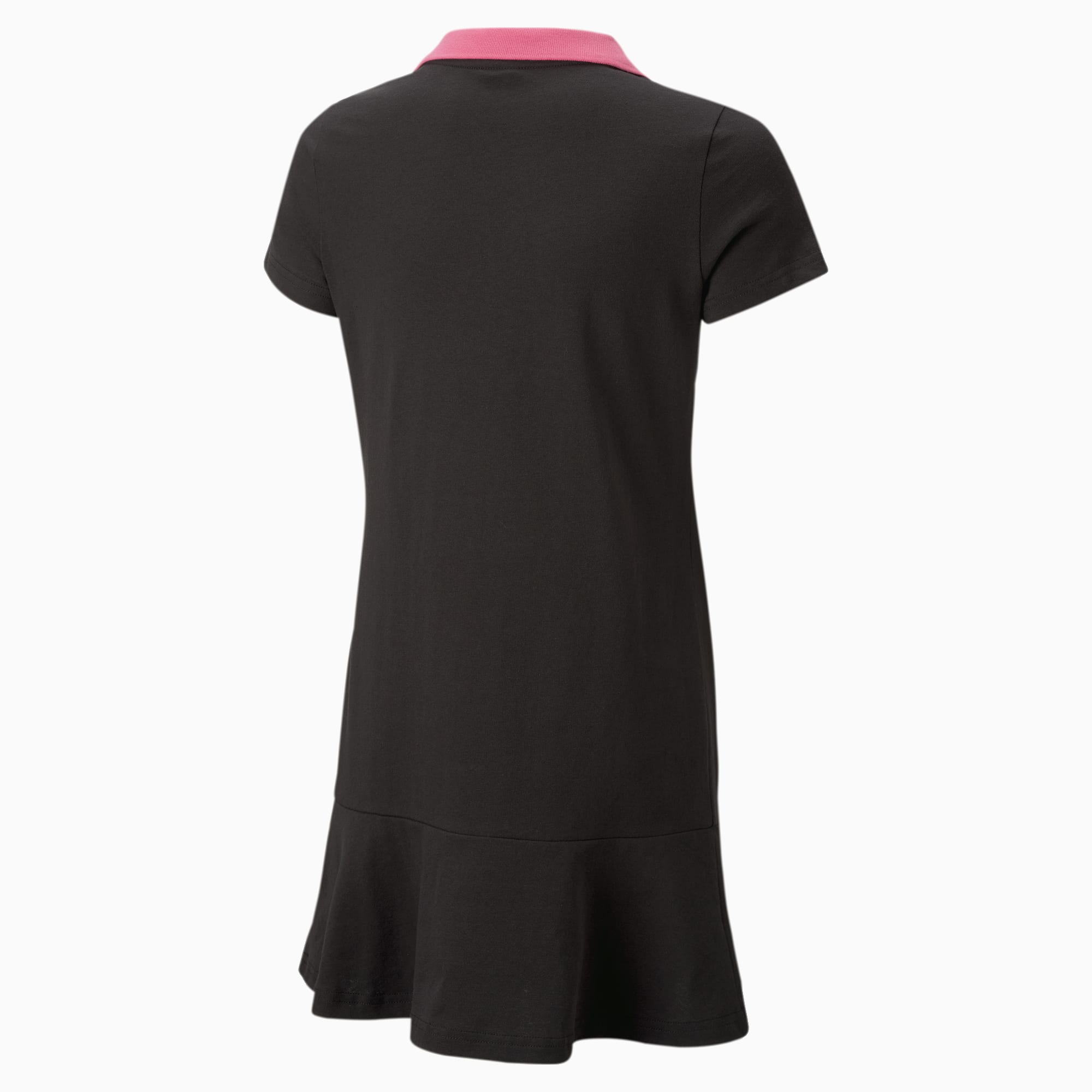 Kids black store polo shirt