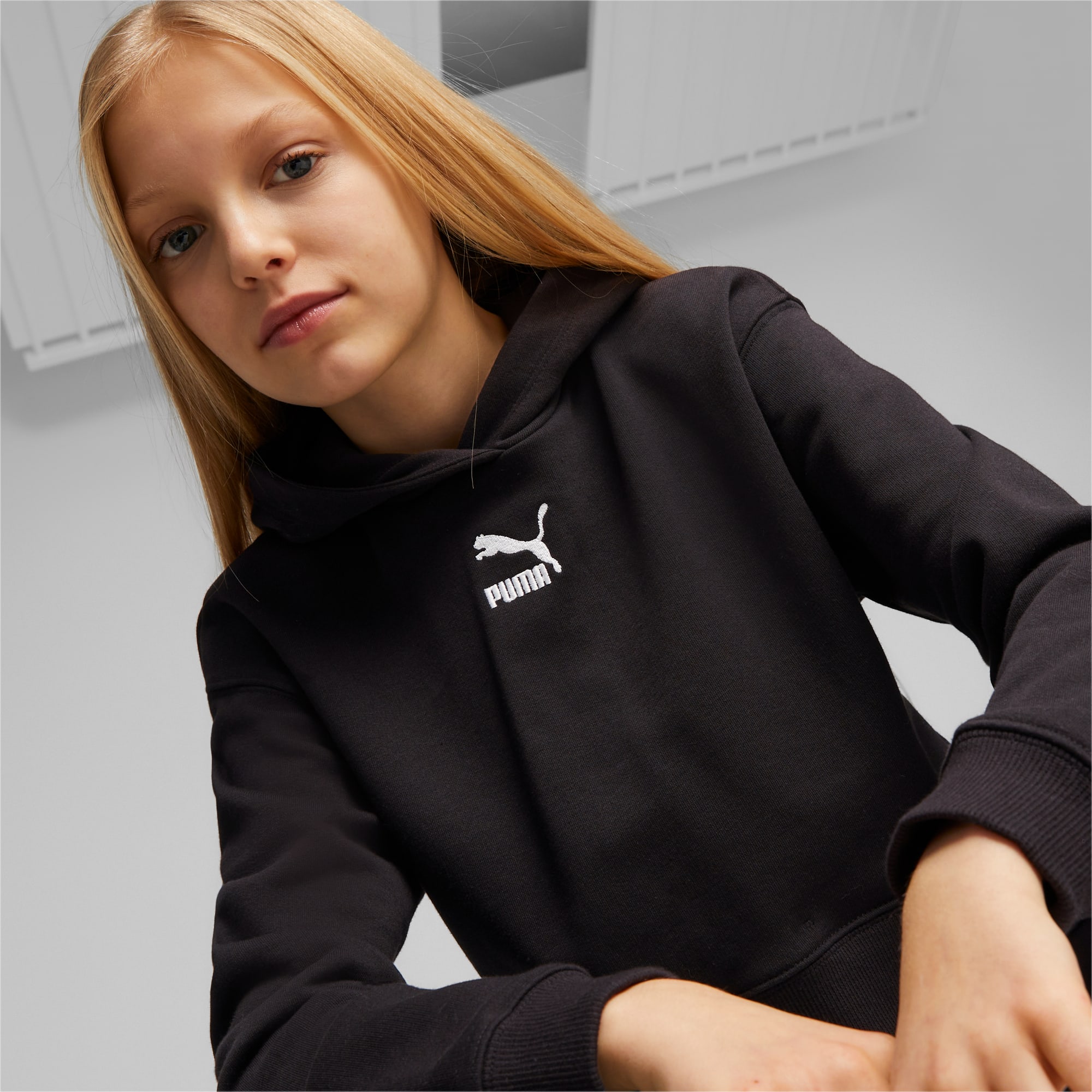 Puma shop hoodie girls
