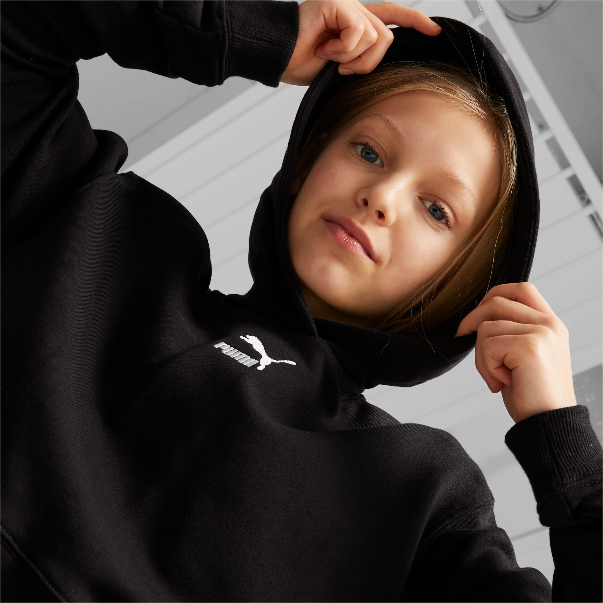 Classics Girls Hoodie Youth 8 16 years PUMA Black PUMA