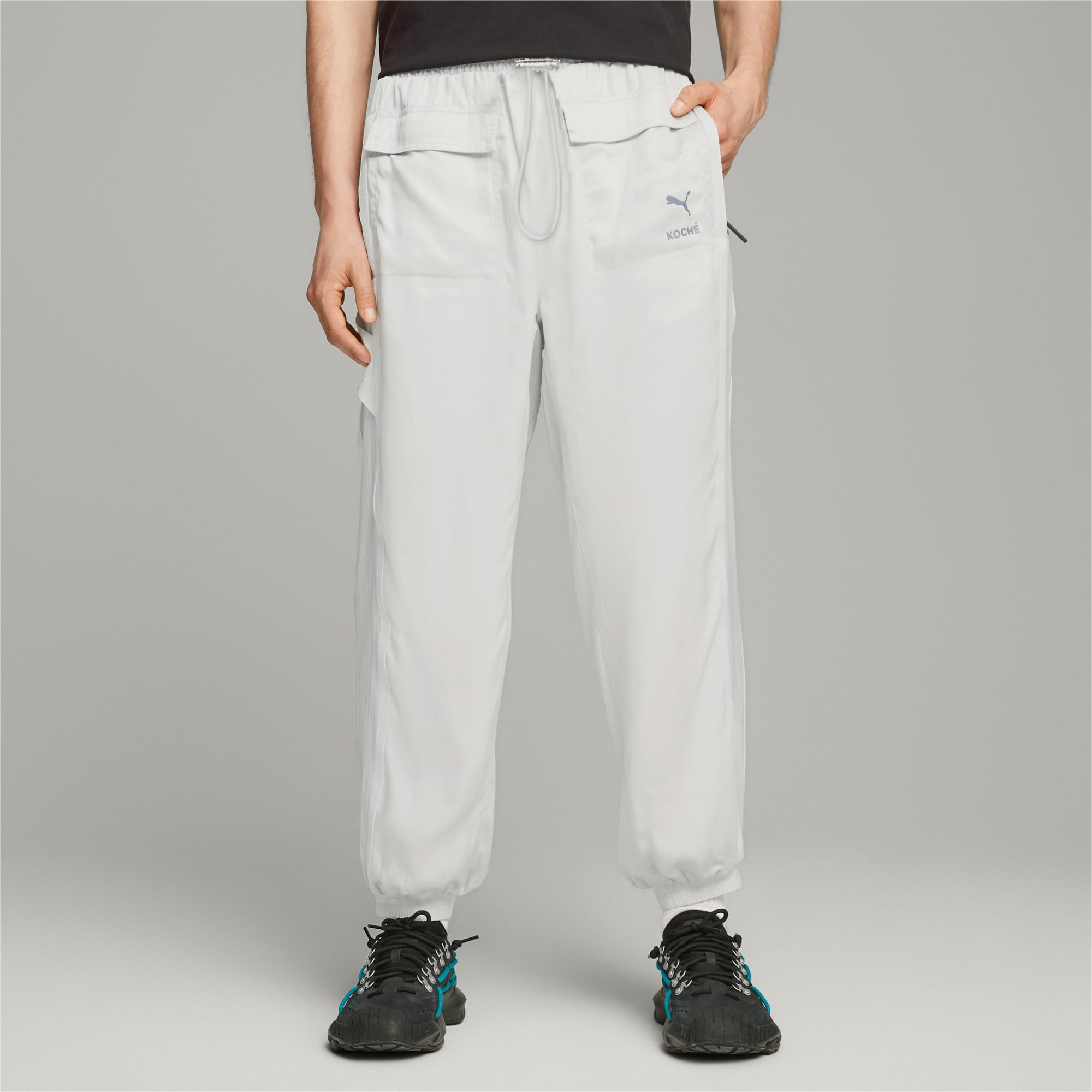 Louis Vuitton Ripstop Tailored Pants Grey. Size 50