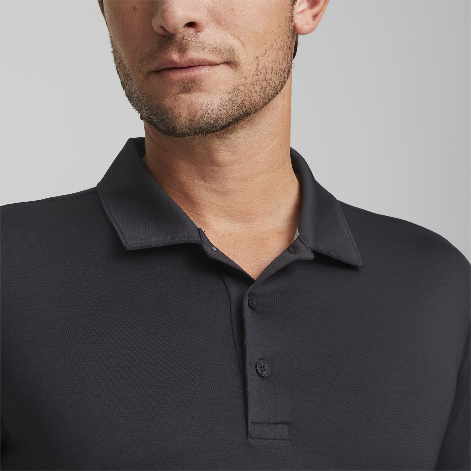 YouV Long Sleeve Golf Polo Shirt Men