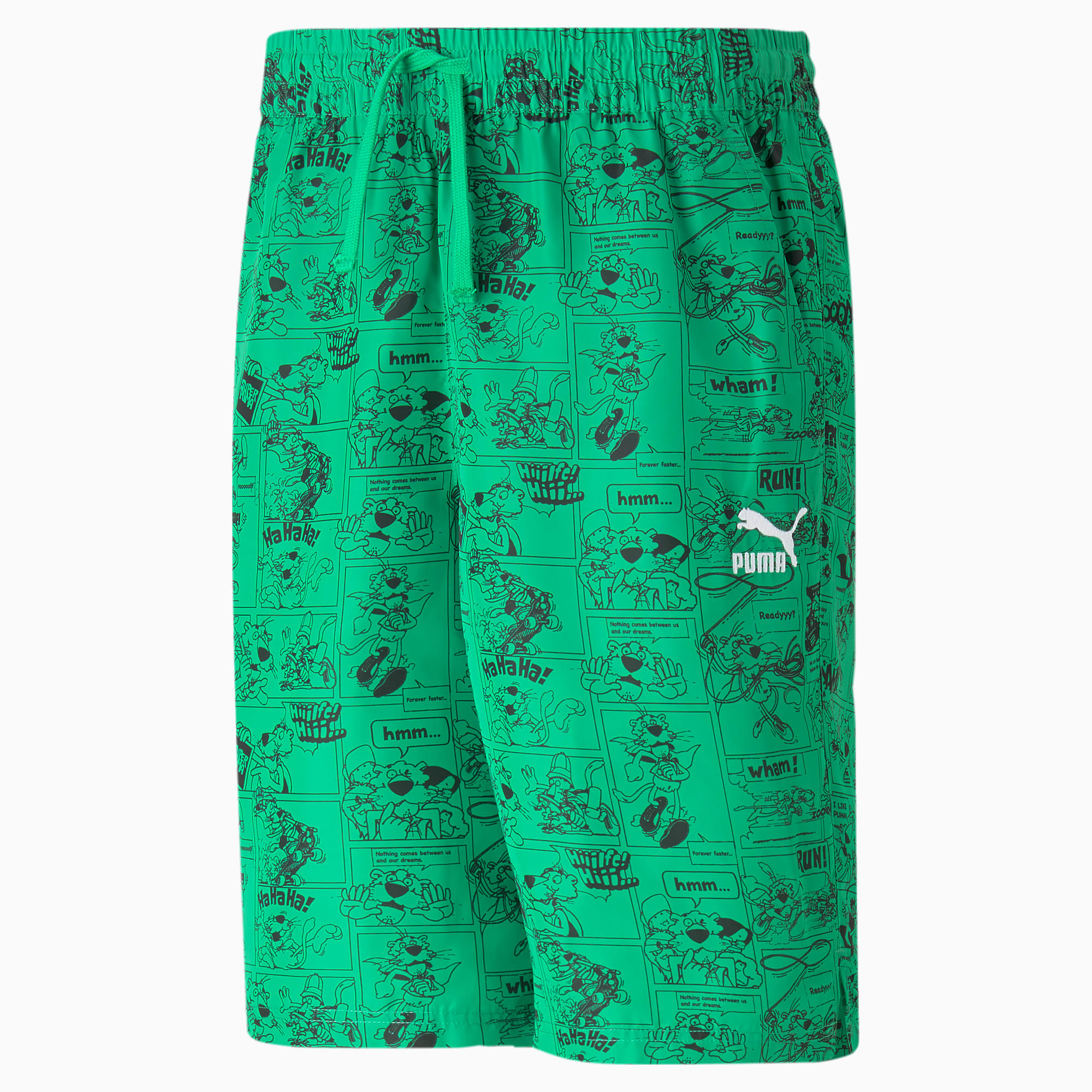 Puma green shorts sale