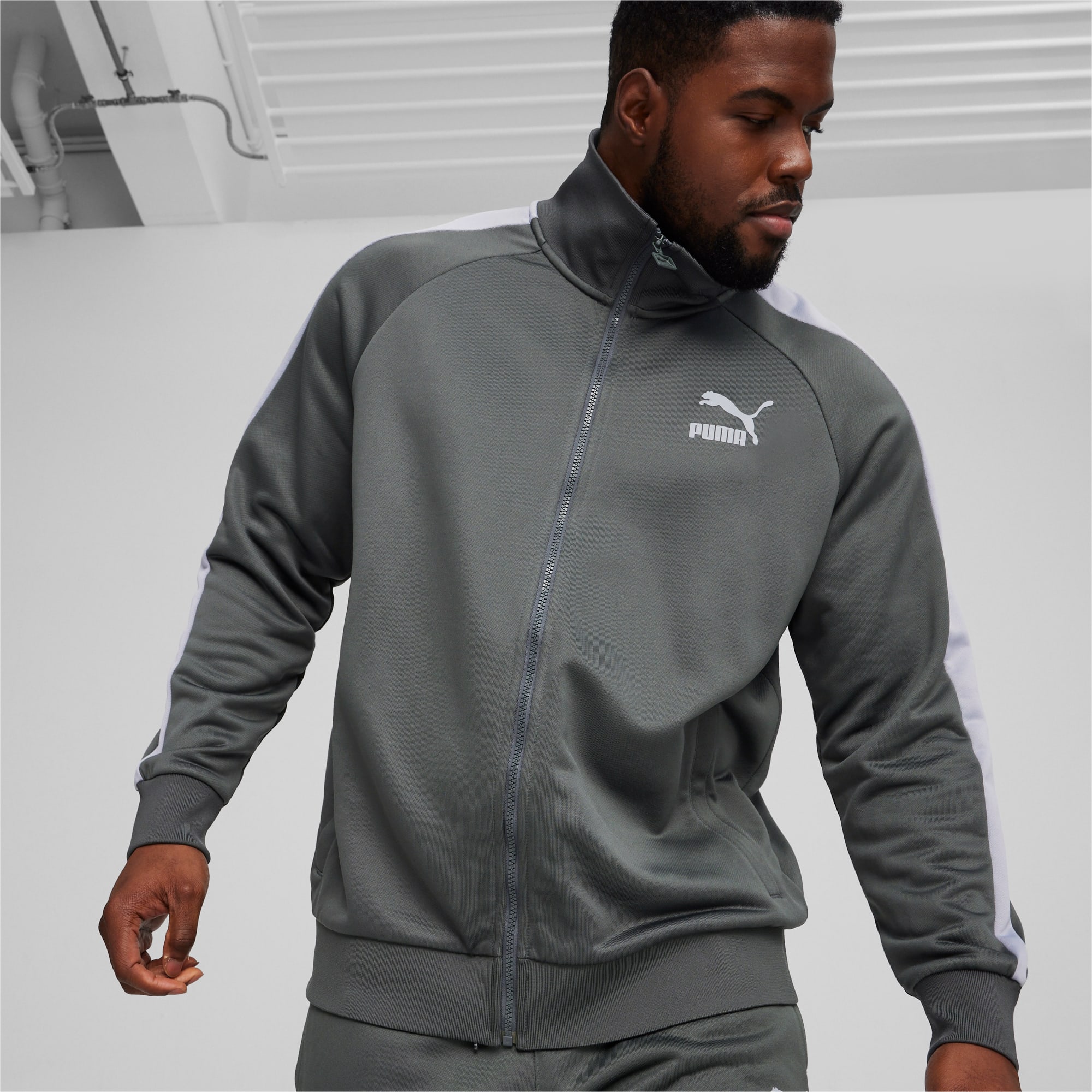 Mens puma t7 best sale tracksuit