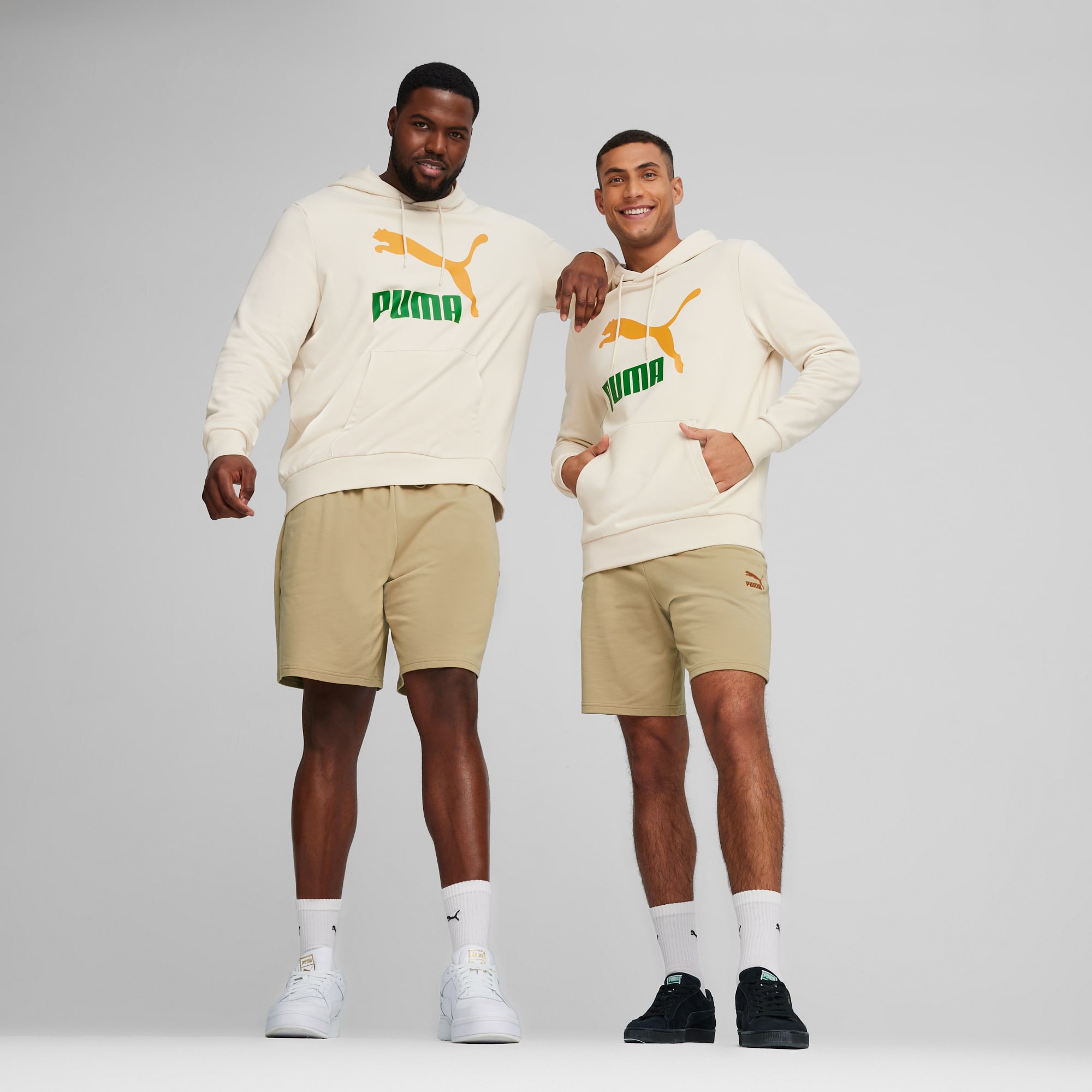 CLASSICS Logo Men s Hoodie Alpine Snow PUMA Shoes PUMA