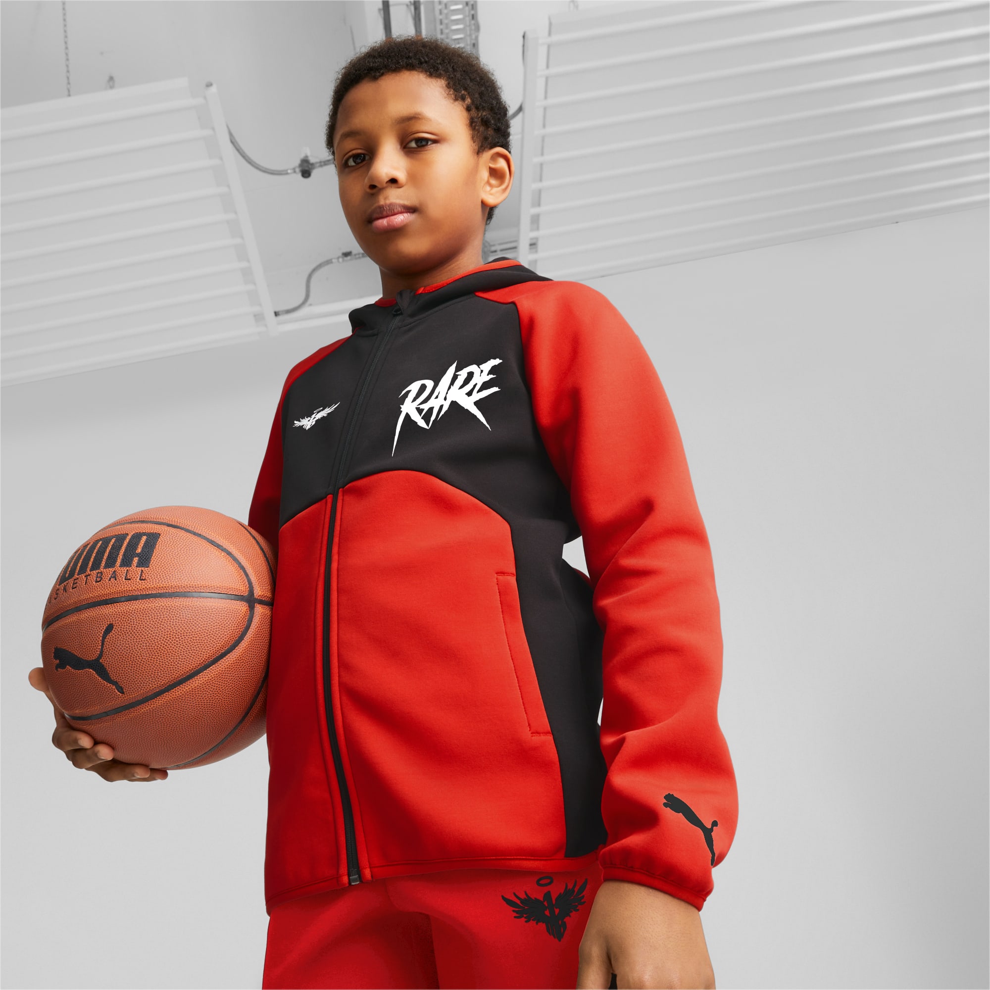 PUMA x MELO Dime Jacket - Boys 8-16 years | For All Time Red | PUMA ...