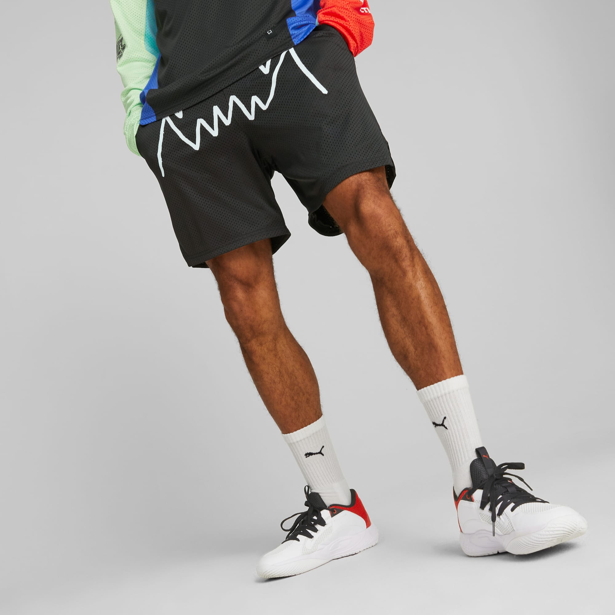 Puma mesh shorts online