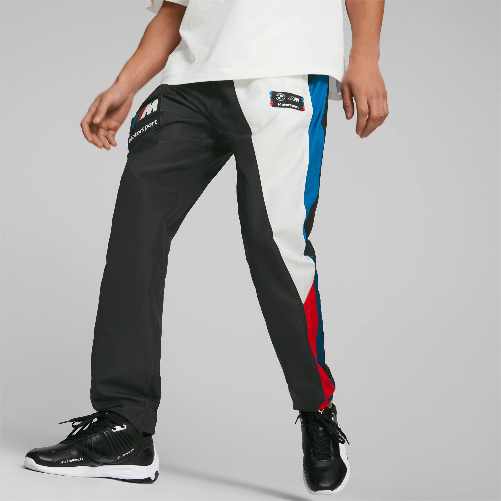 Pantalon BMW Motorsport Puma Jogging Race Noir / Blanc 539819-01