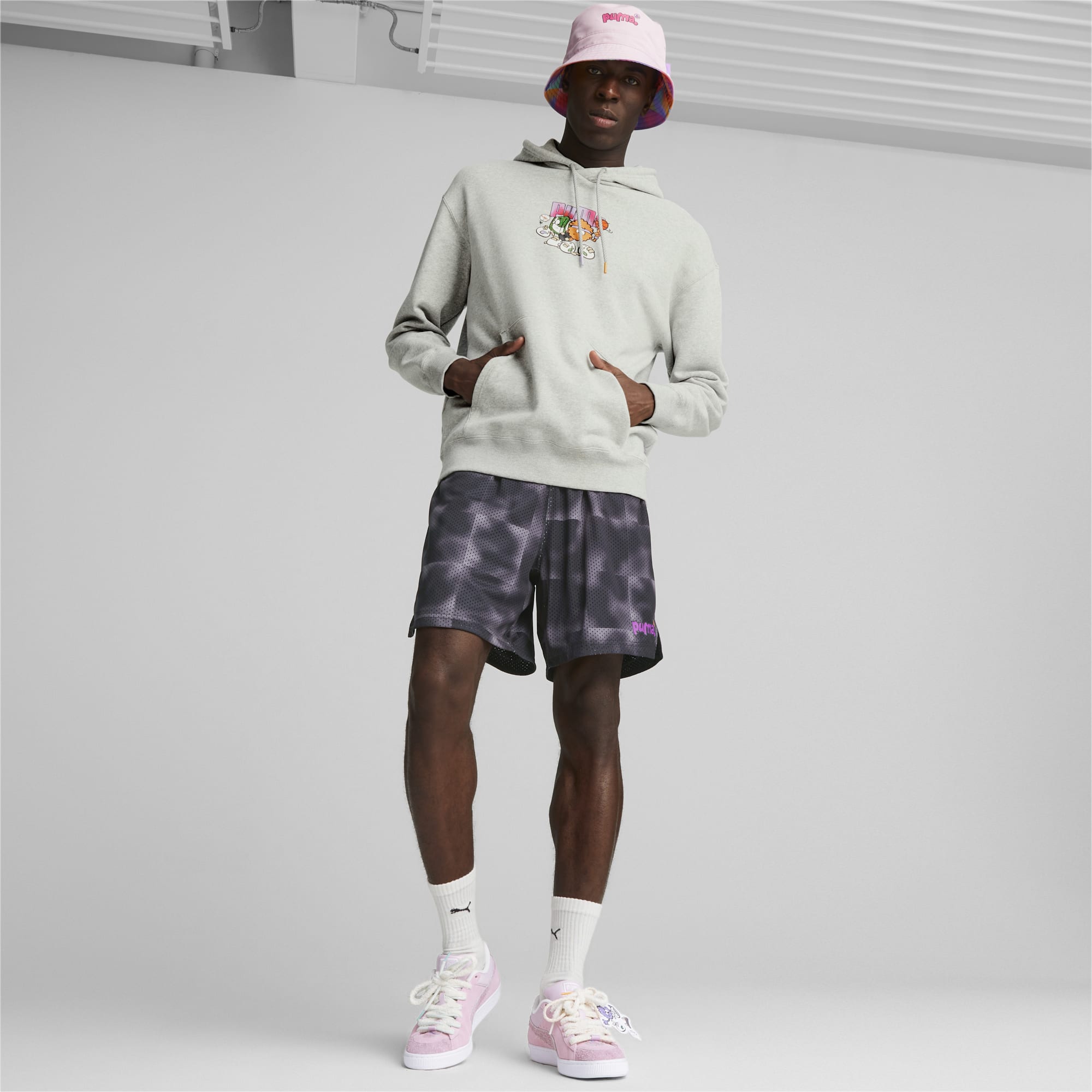 Puma panel script boyfriend hoodie shop