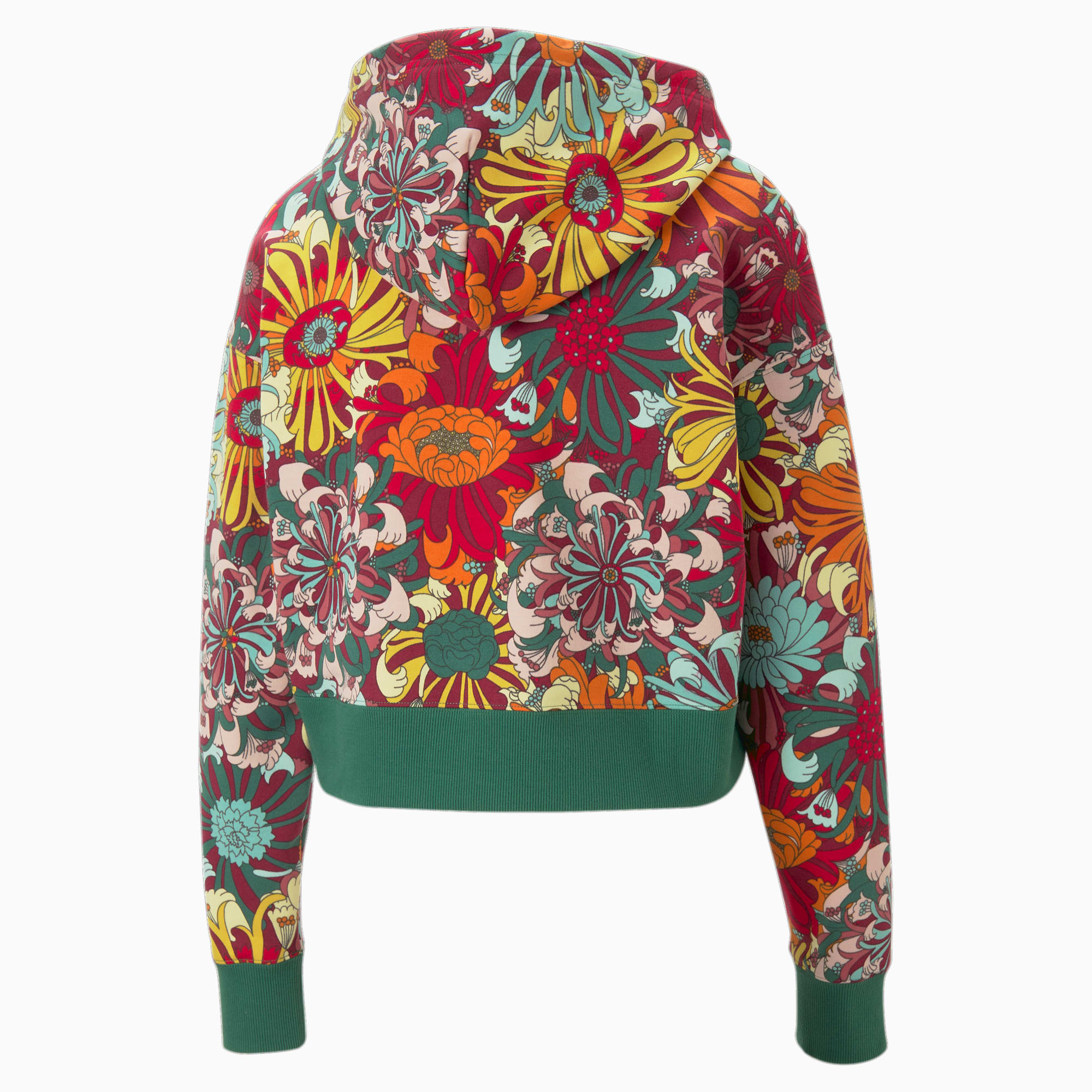 Gucci floral hoodie discount