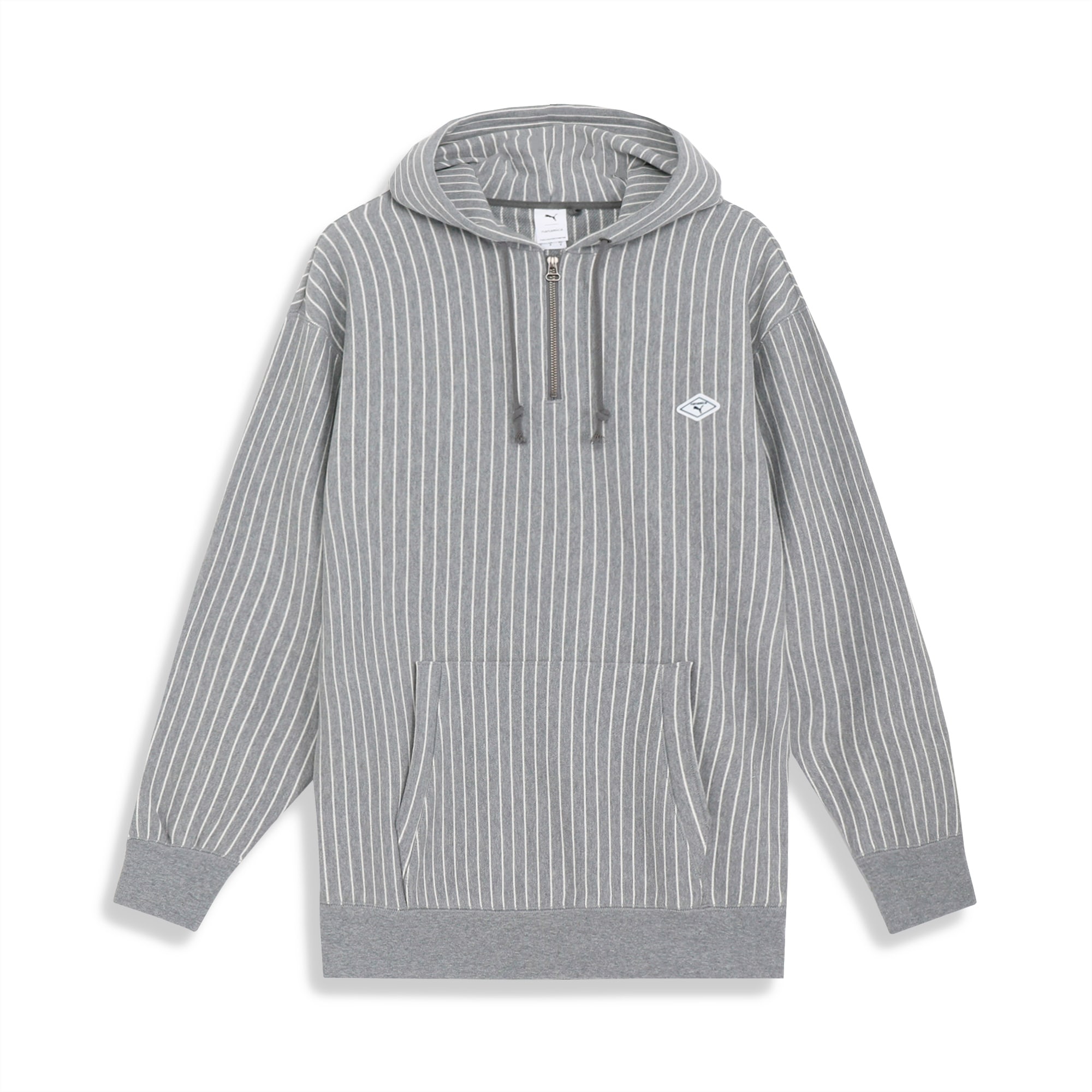 Puma striped hoodie hot sale