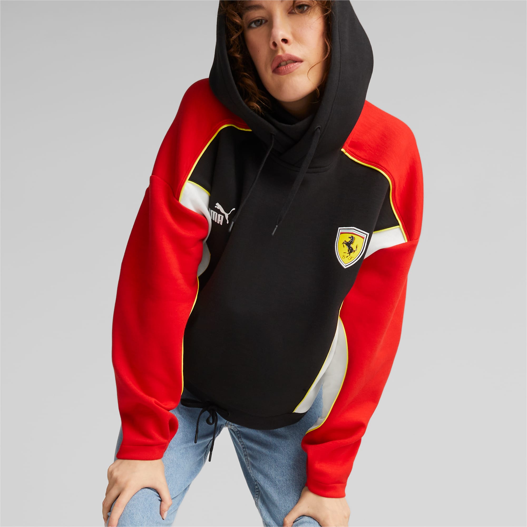 PUMA x Scuderia Ferrari x June Ambrose Women's Motorsport Hoodie | PUMA ...