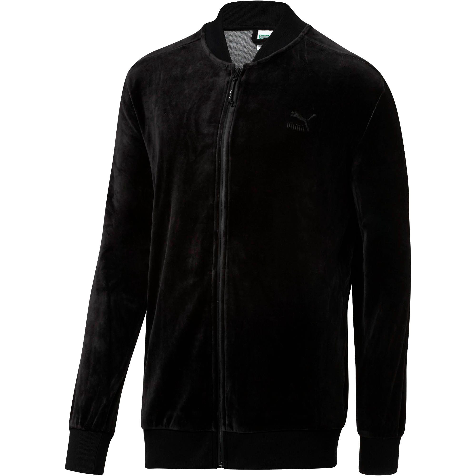 Velour black jacket