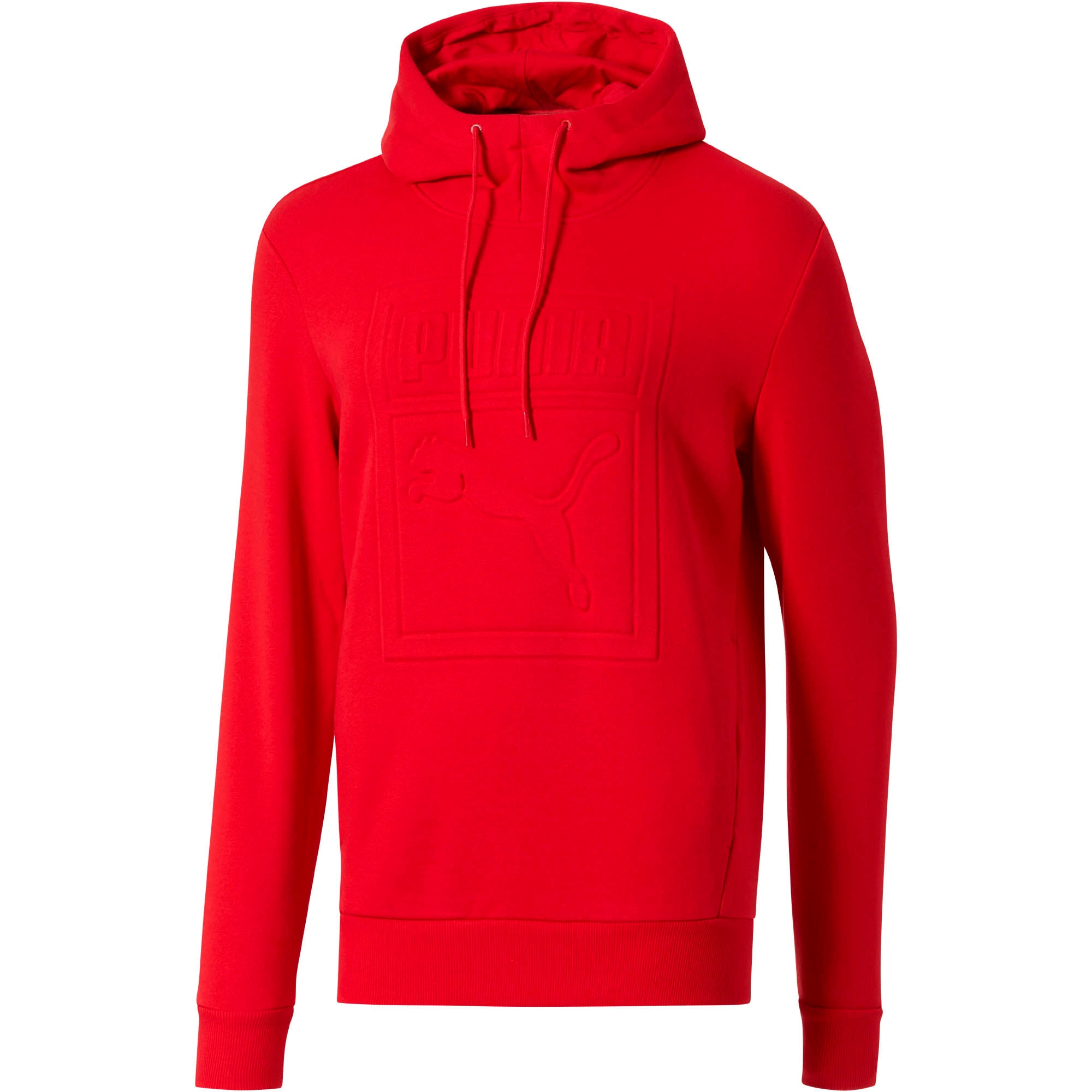 puma archive embossed logo hoodie