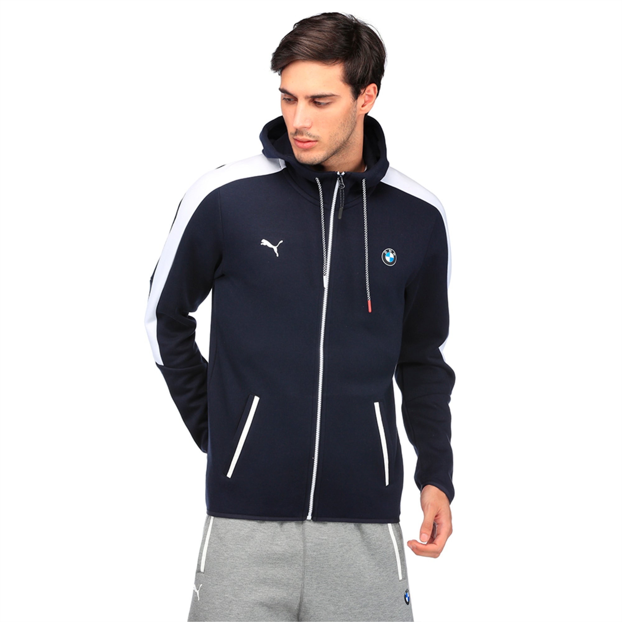 BMW Motorsport Men's T7 Hooded Sweat 