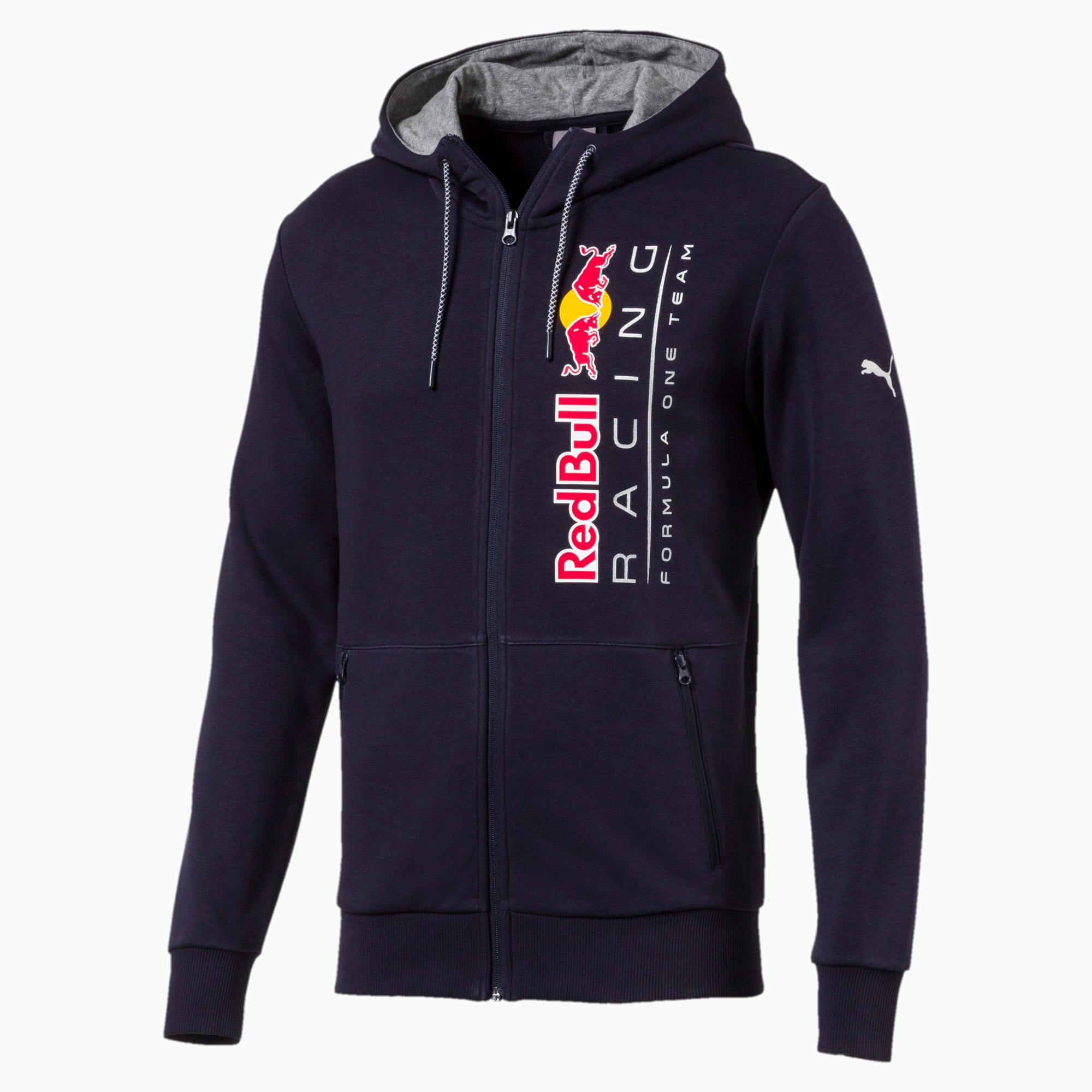 Red Bull Racing Lifestyle Men s Hooded Sweat Jacket