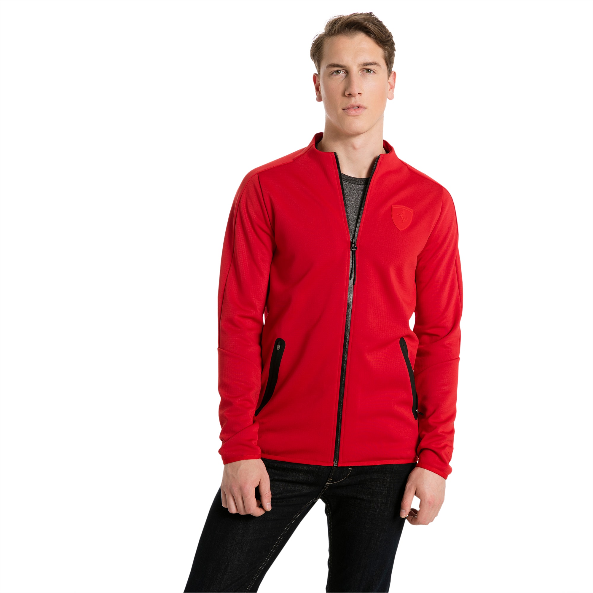 ferrari t7 men's track jacket