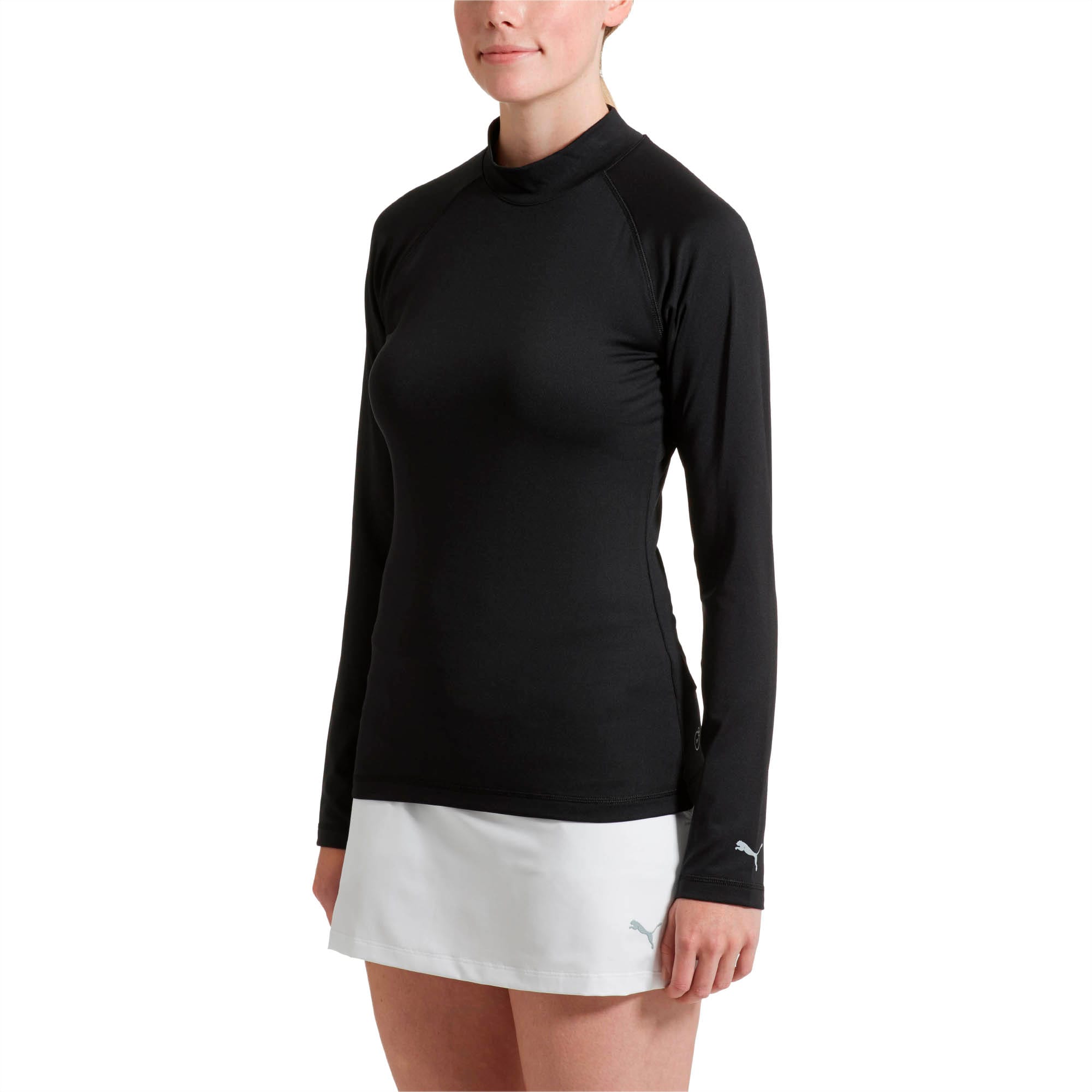 Golf Women's Baselayer, Puma Black, large-SEA