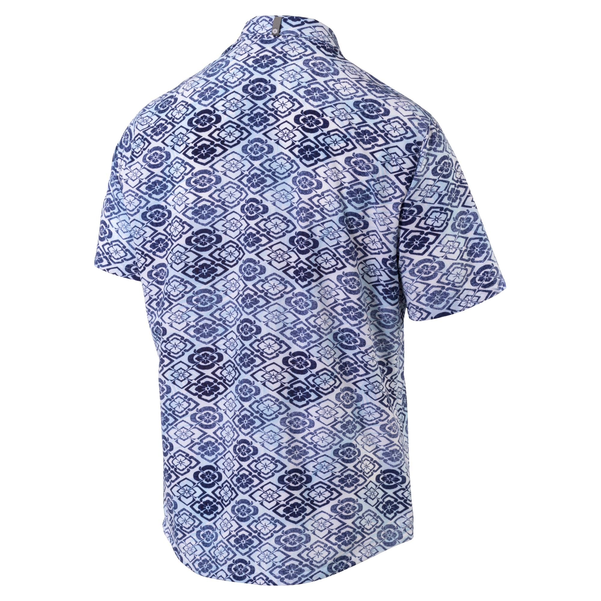puma aloha woven golf shirt
