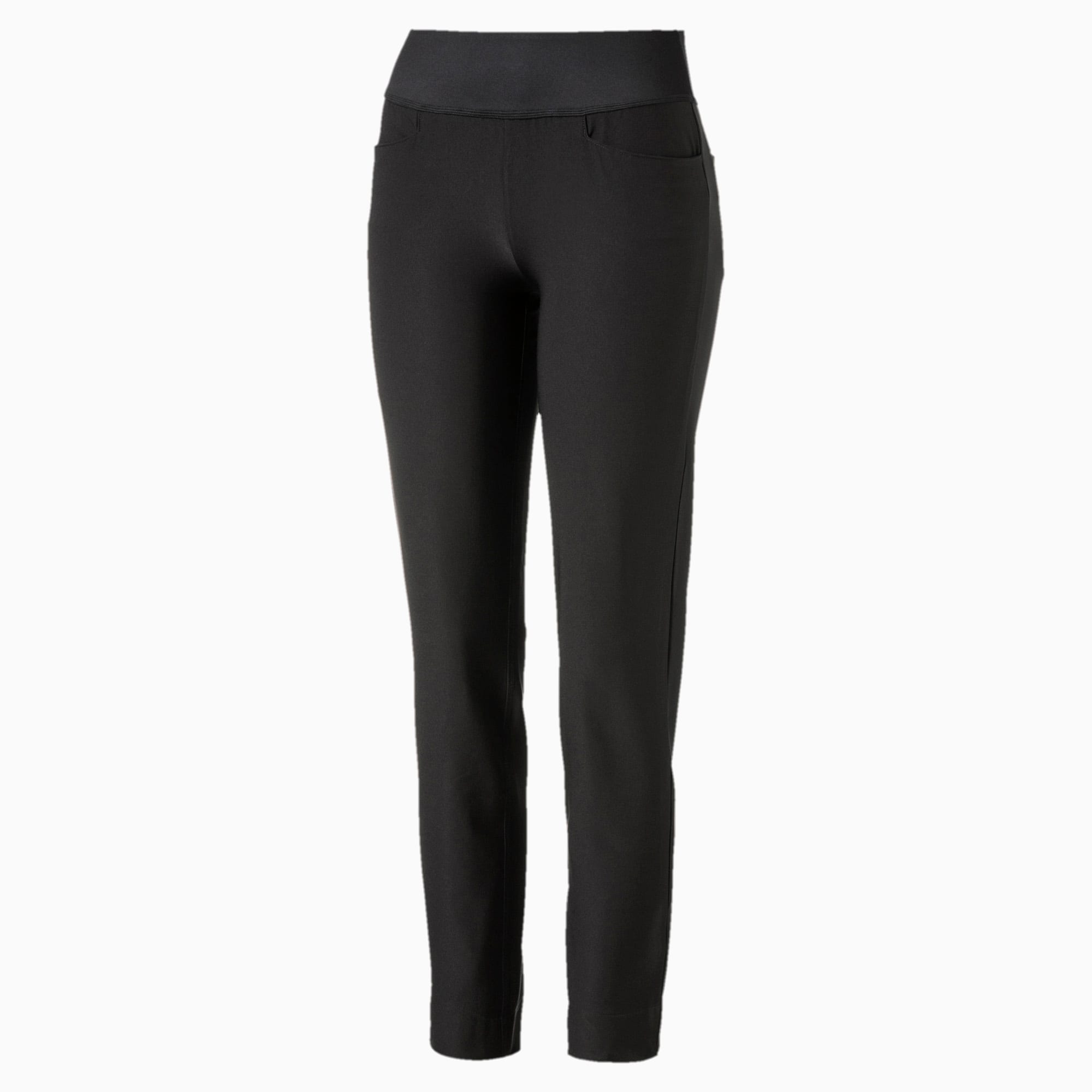 Puma Ladies PWRSHAPE Pull-On Capris in Puma Black