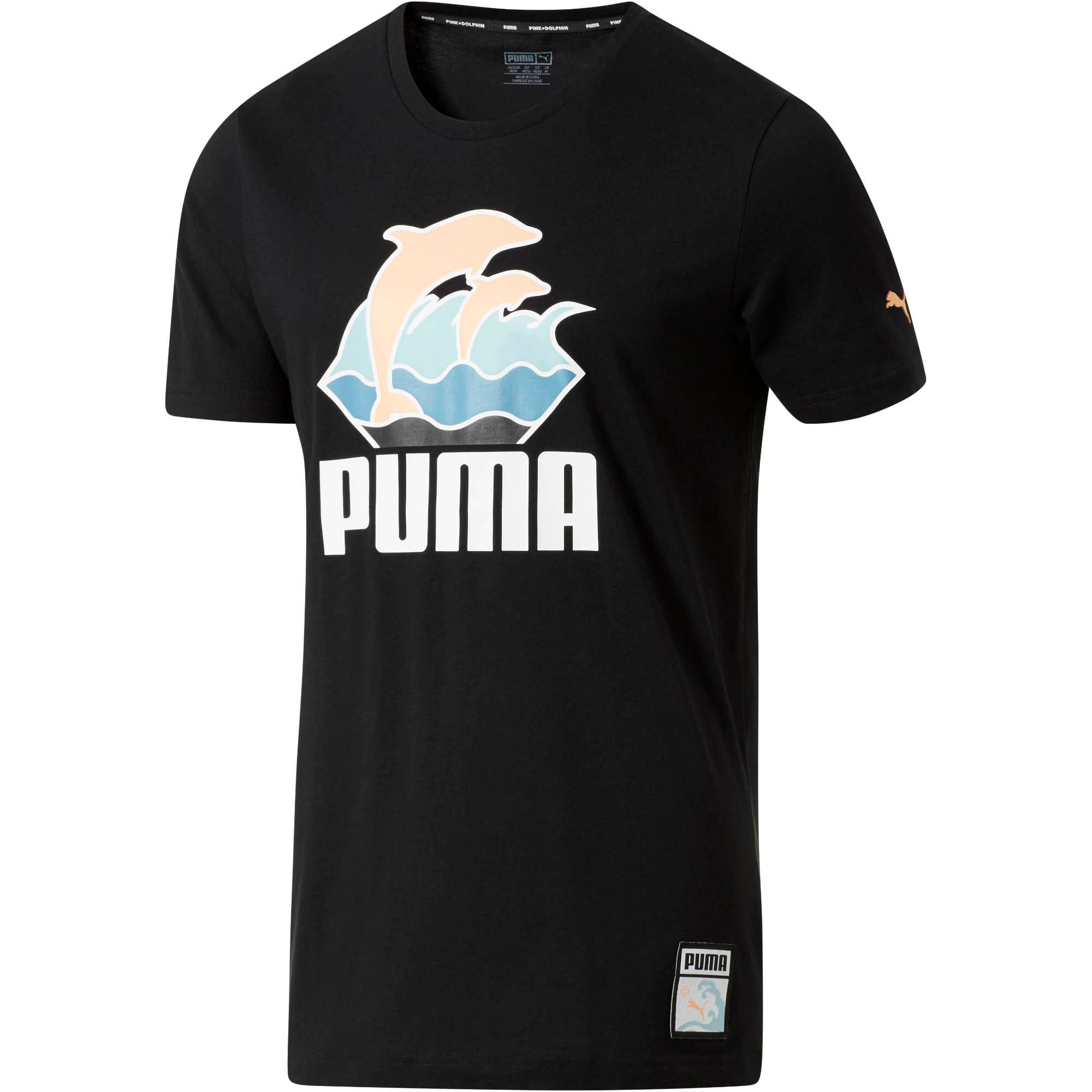 Pink Dolphin Waves T Shirt Puma Us