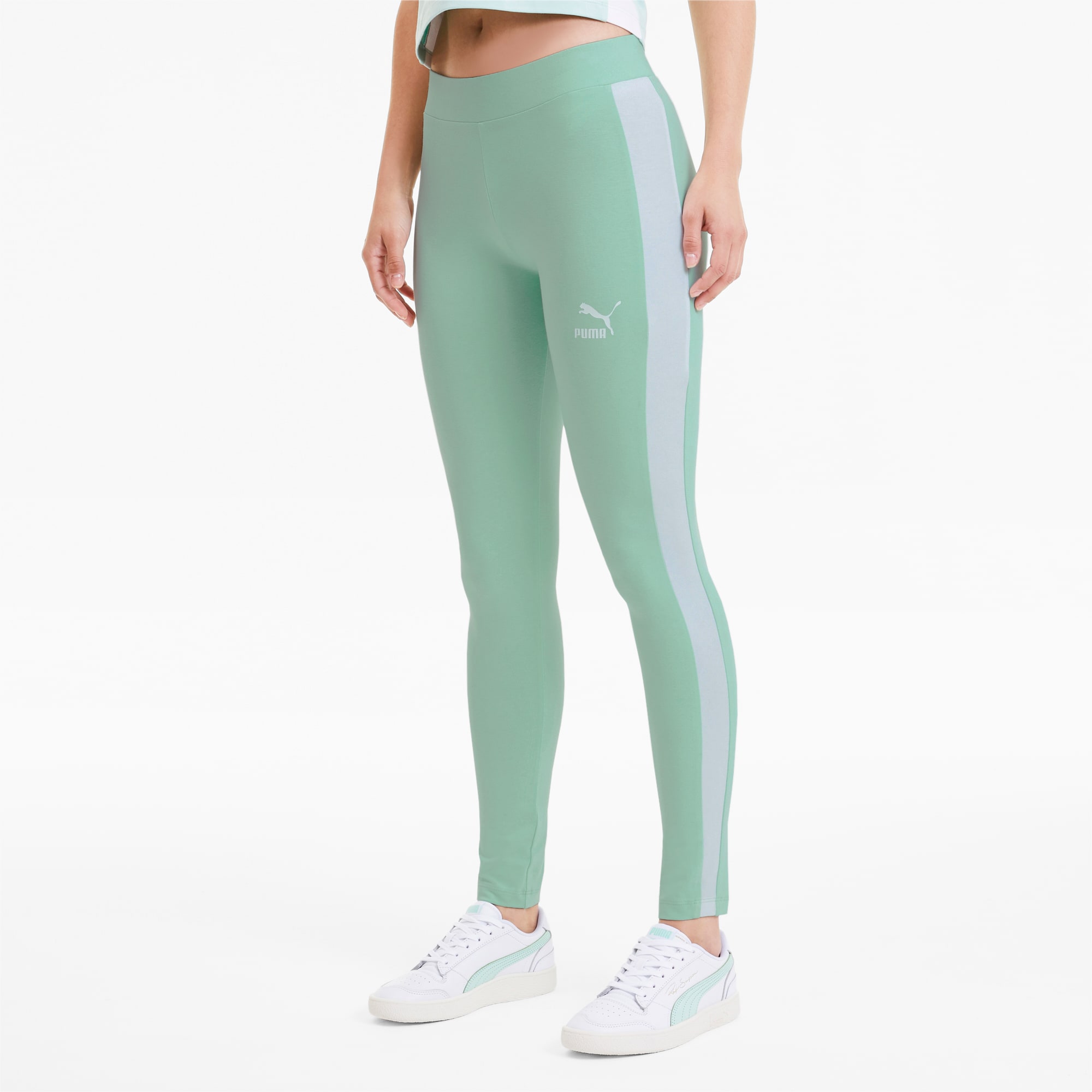 puma leggings green