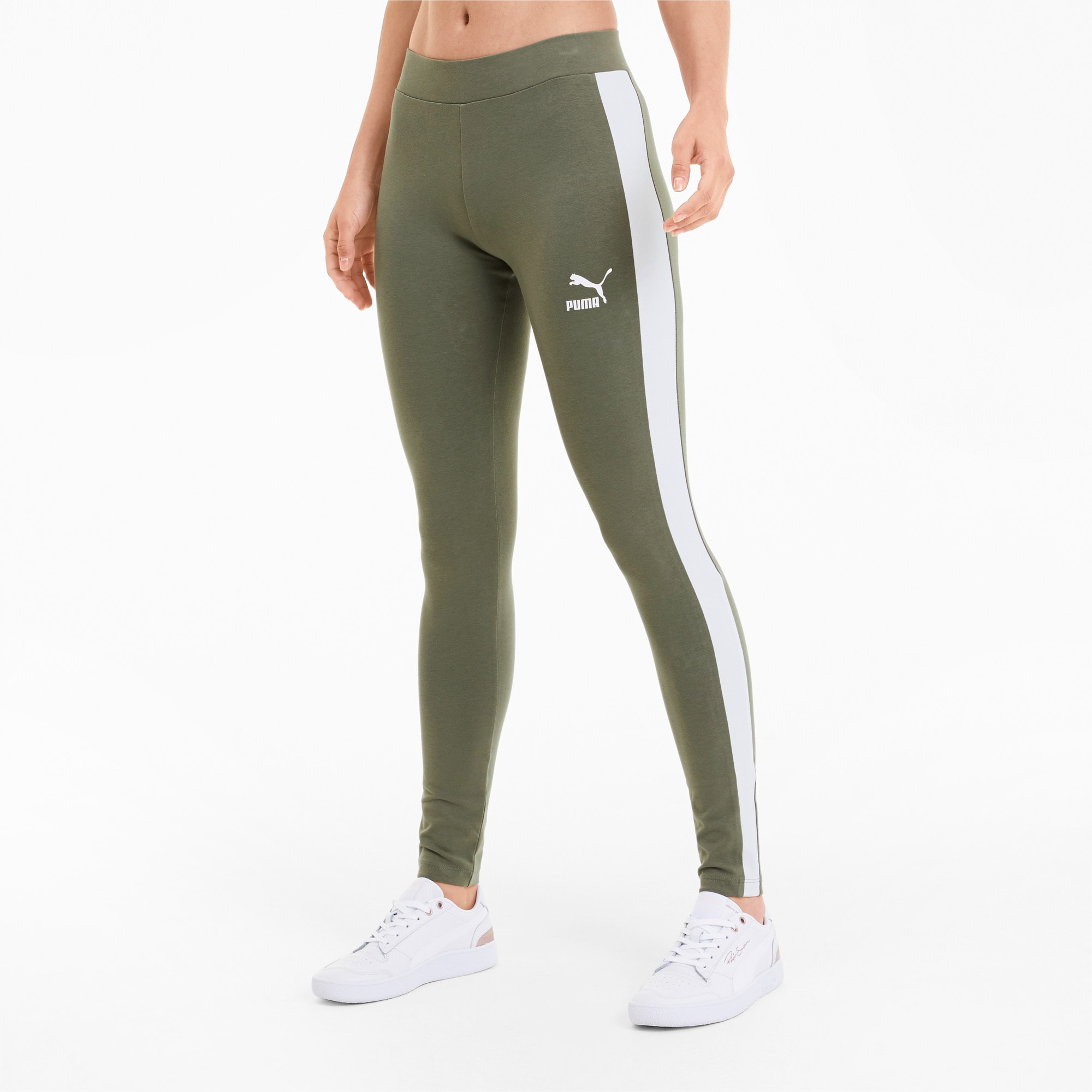 puma classic logo t7 leggings