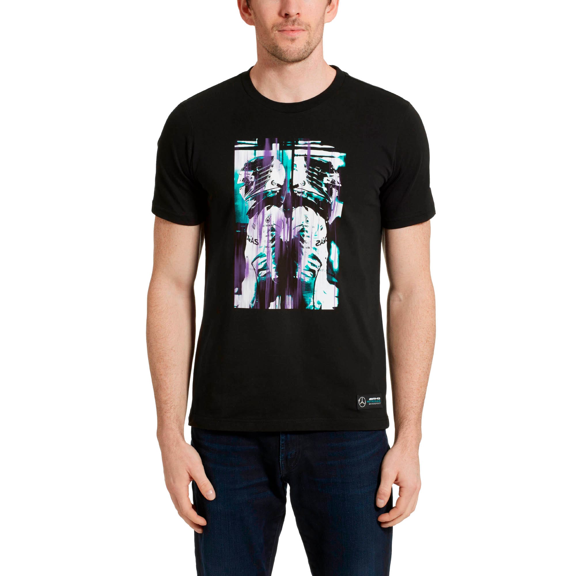 MERCEDES AMG PETRONAS Hamilton Graphic Men's Tee | PUMA