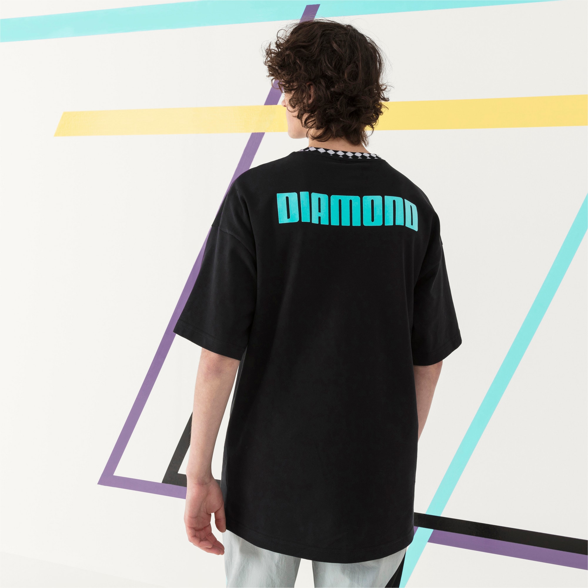 puma old school oversize t shirt