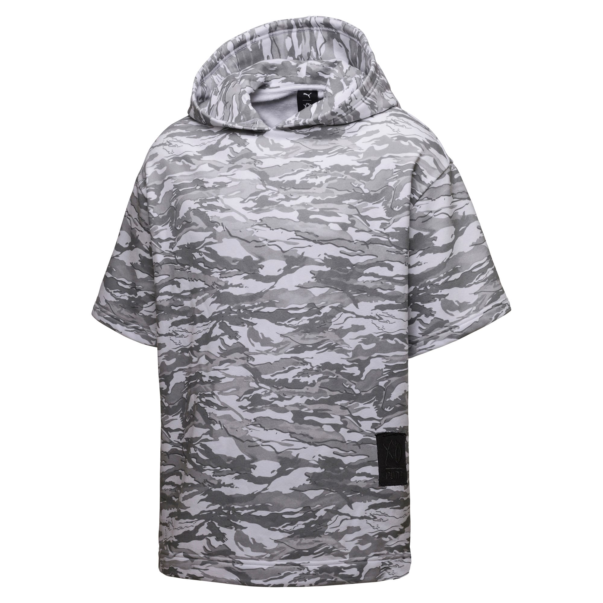 puma short sleeve hoodie