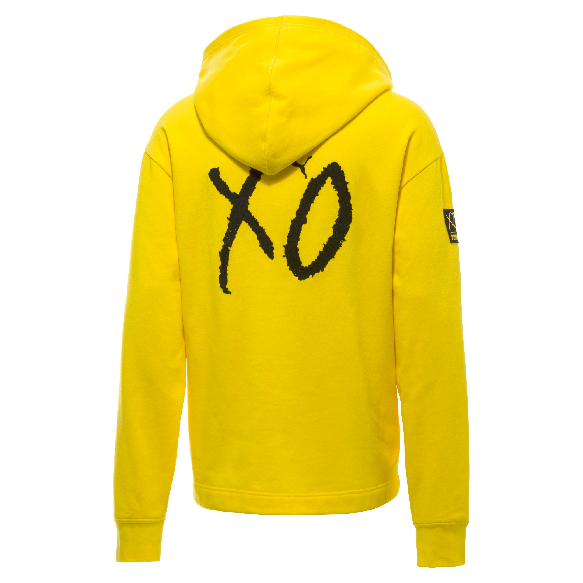 yellow xo hoodie