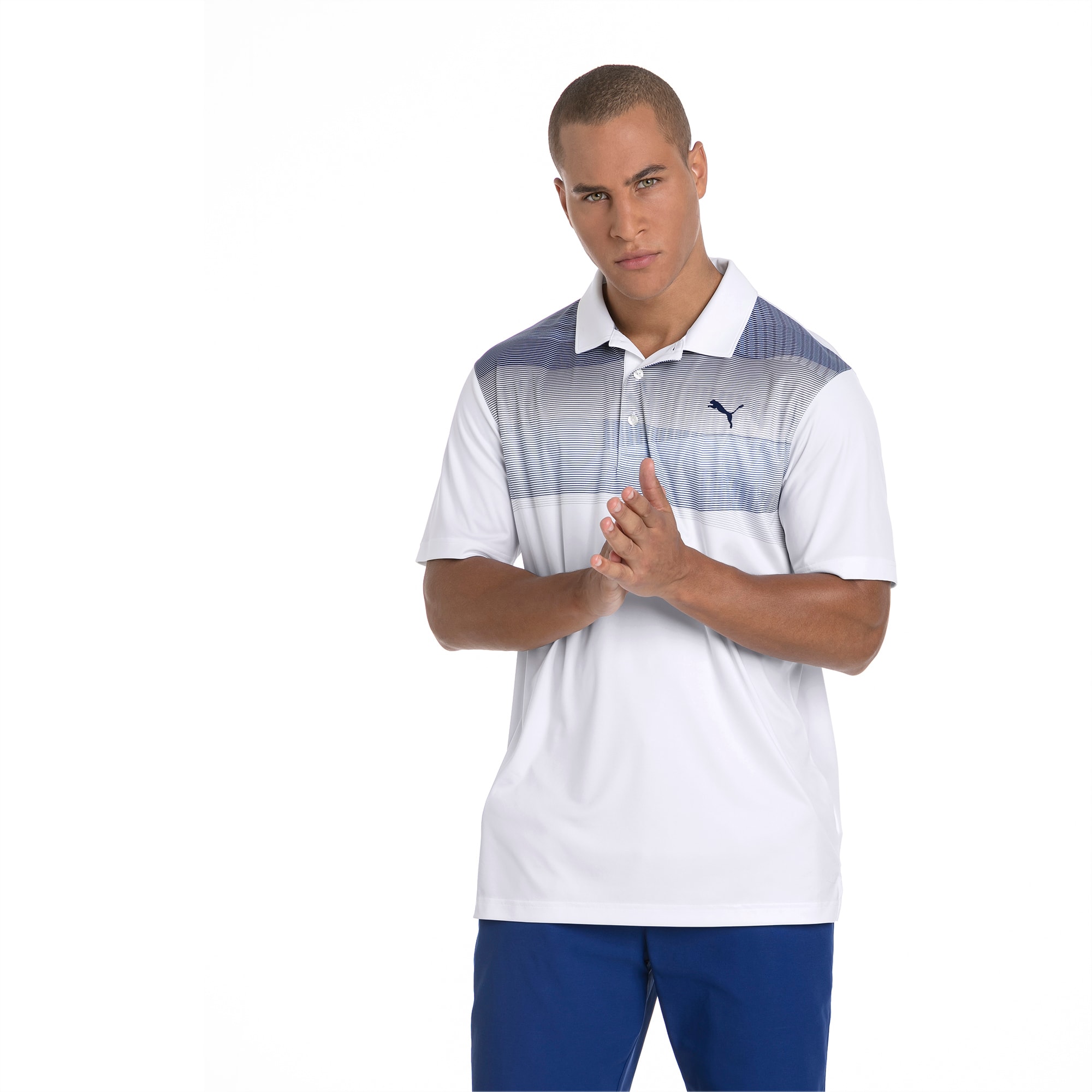 puma pwrcool refraction polo