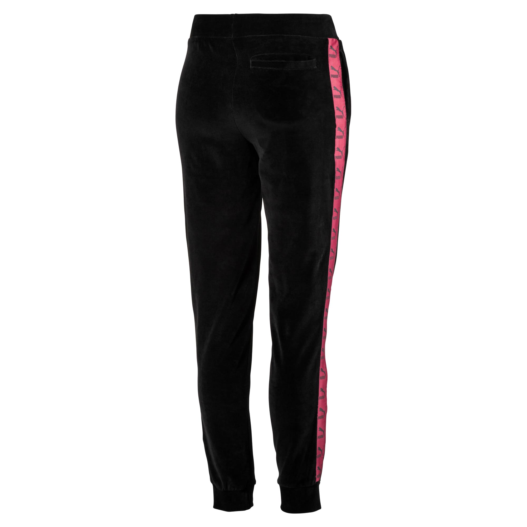 velvet track pants womens