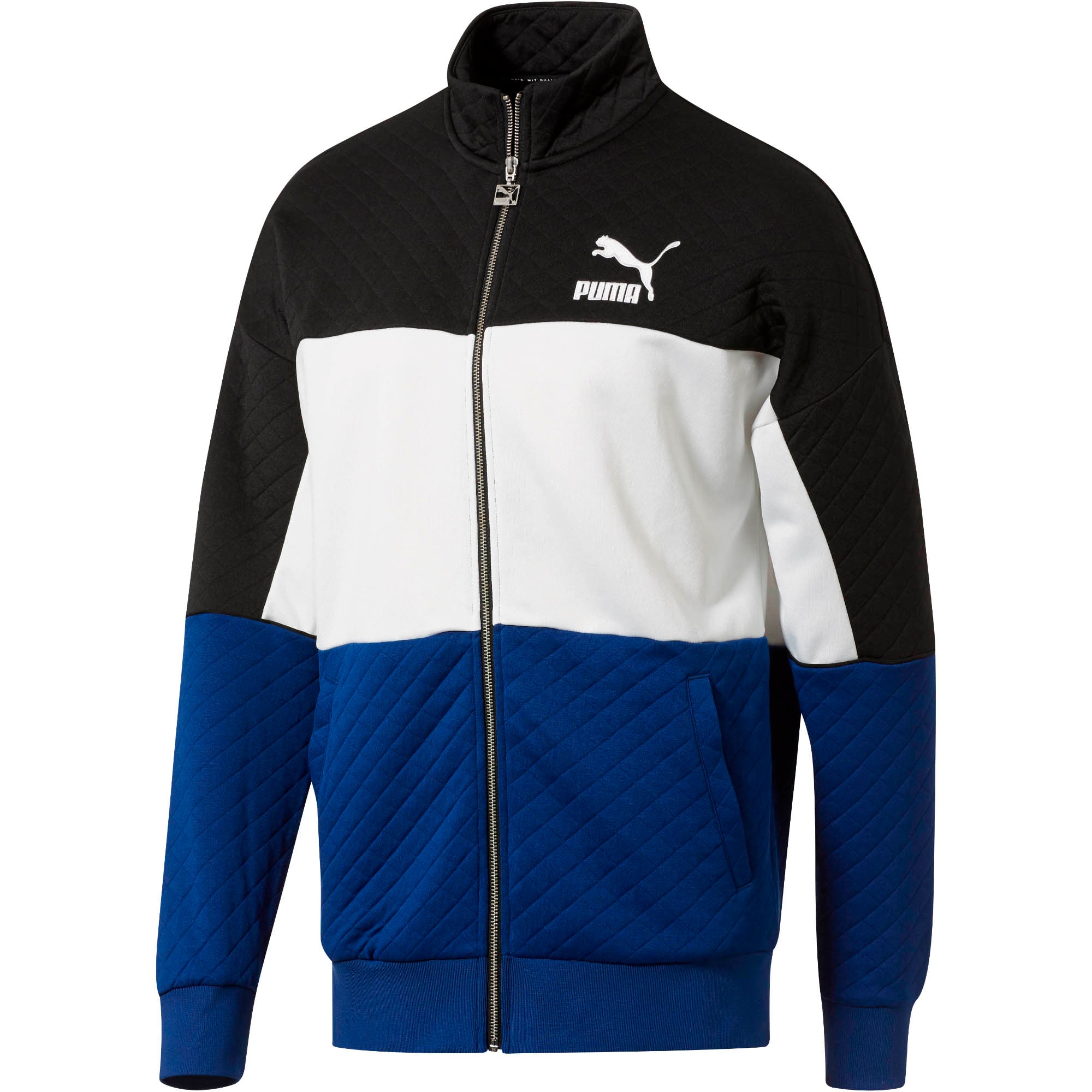 puma blue sweat jacket