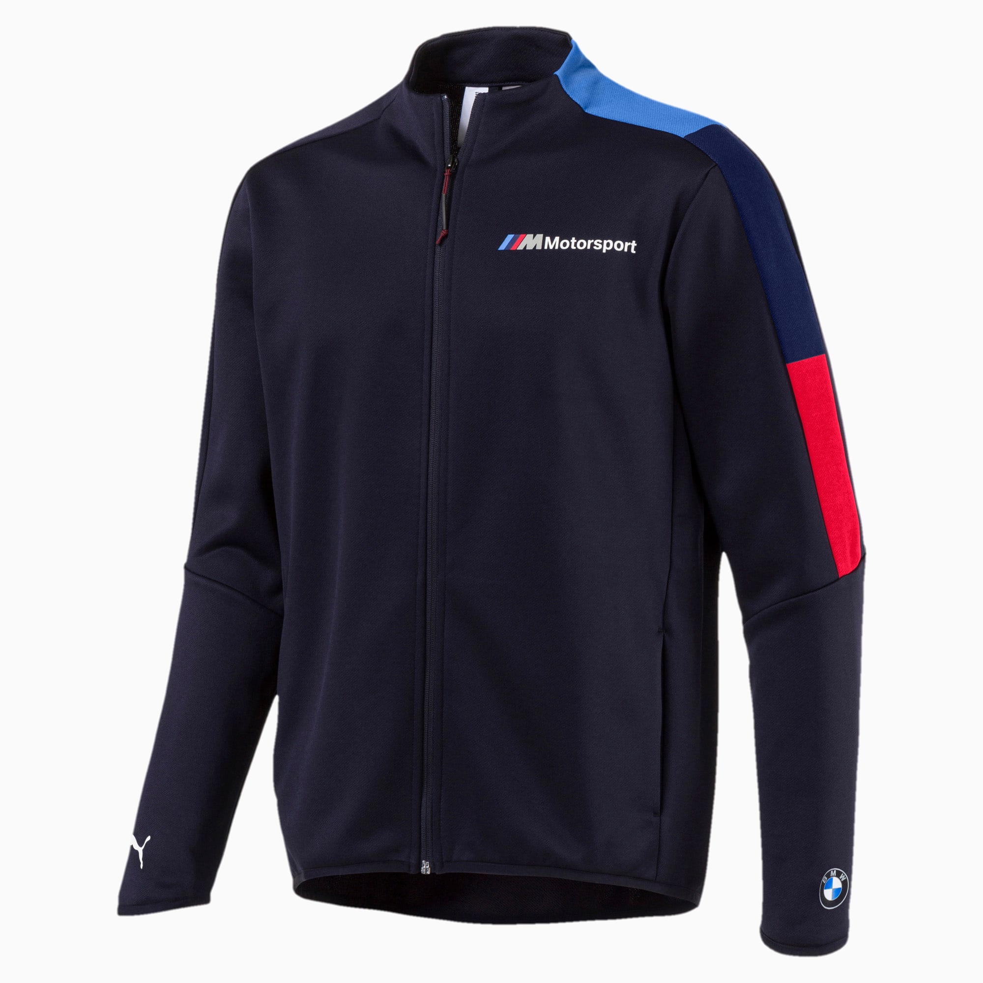 BMW M Motorsport Men's T7 Track Jacket | PUMA BMW M Motorsport Men's T7 Track Jacket | PUMA