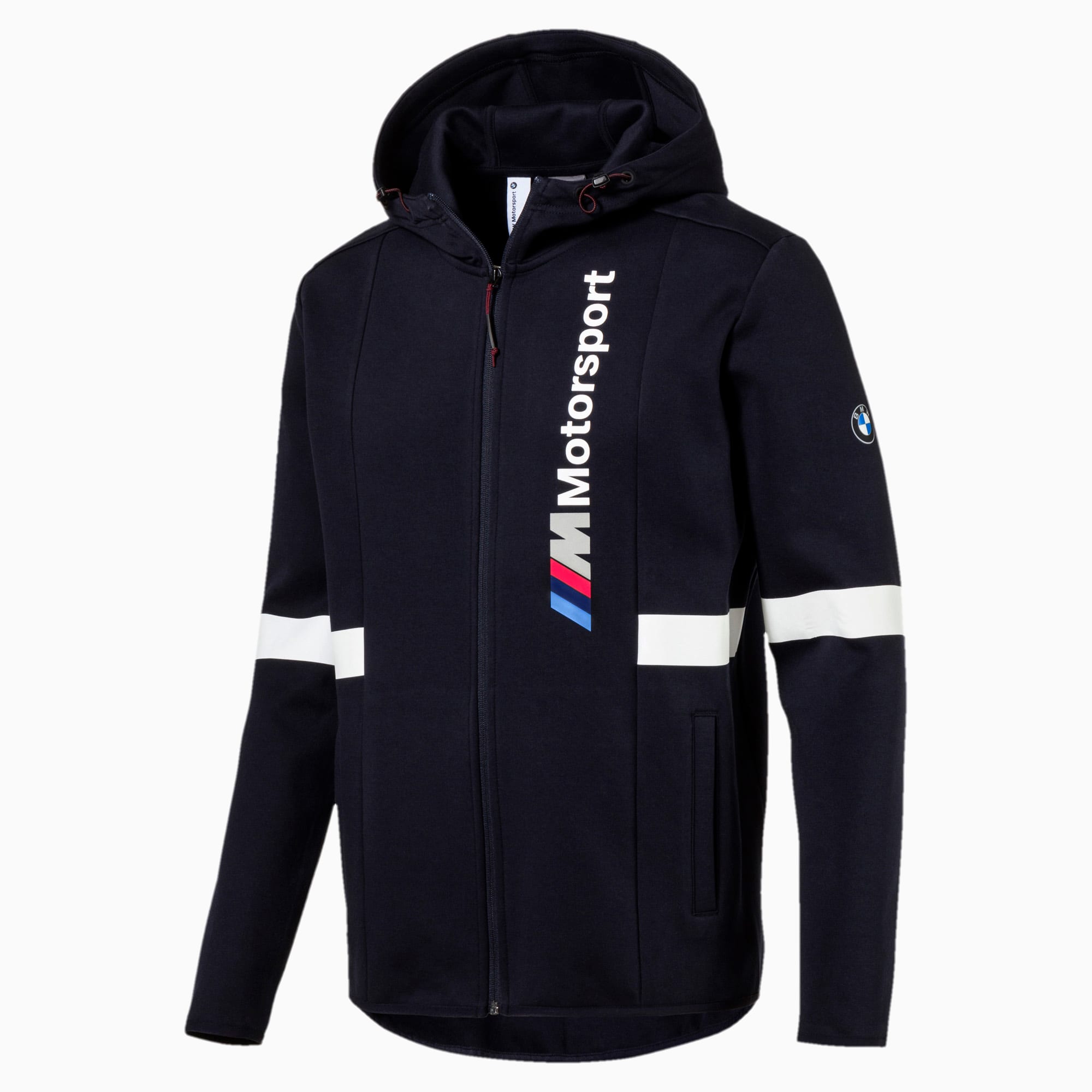 BMW M Motorsport Men's Zip Up Hoodie