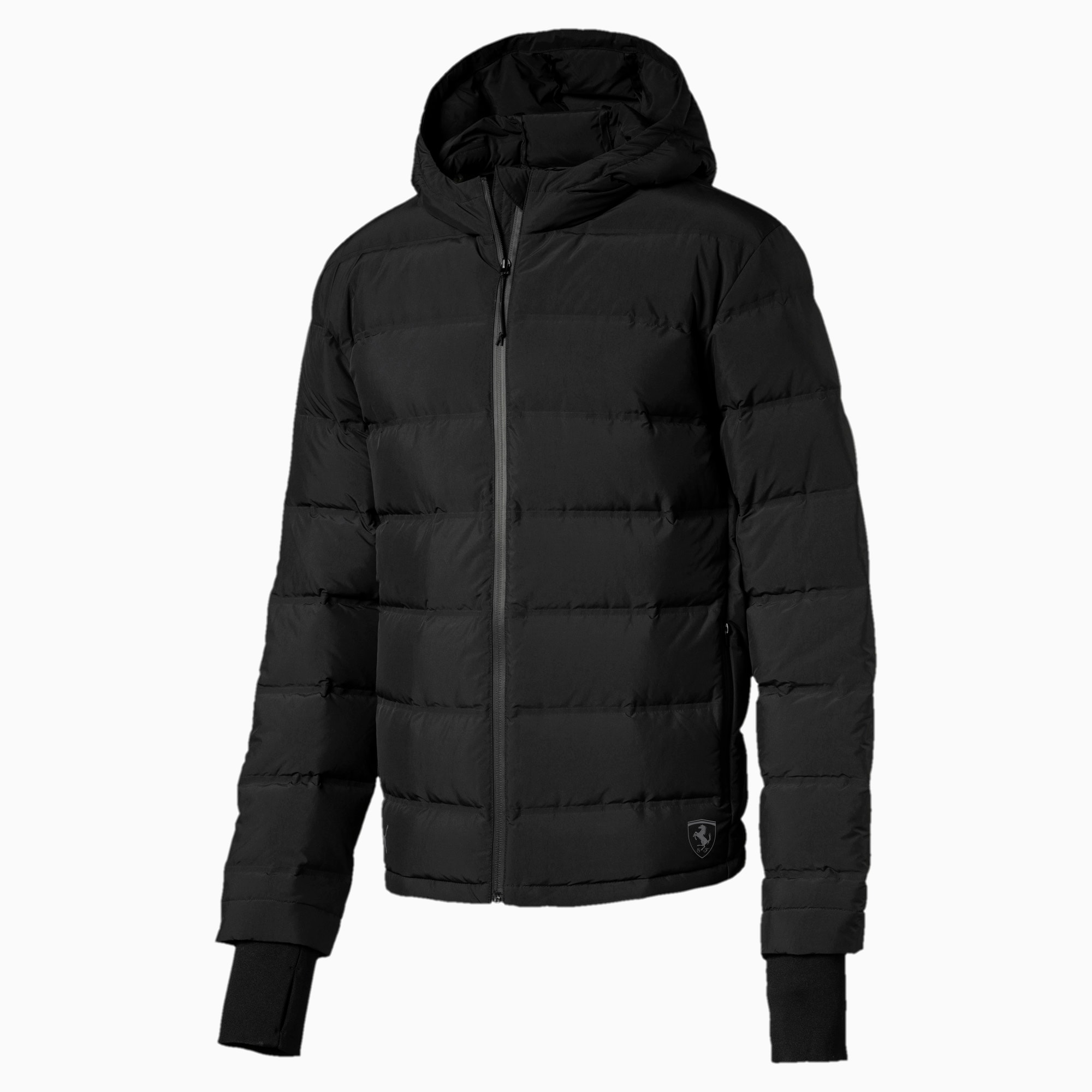 Full Zip Hooded Down Jacket 