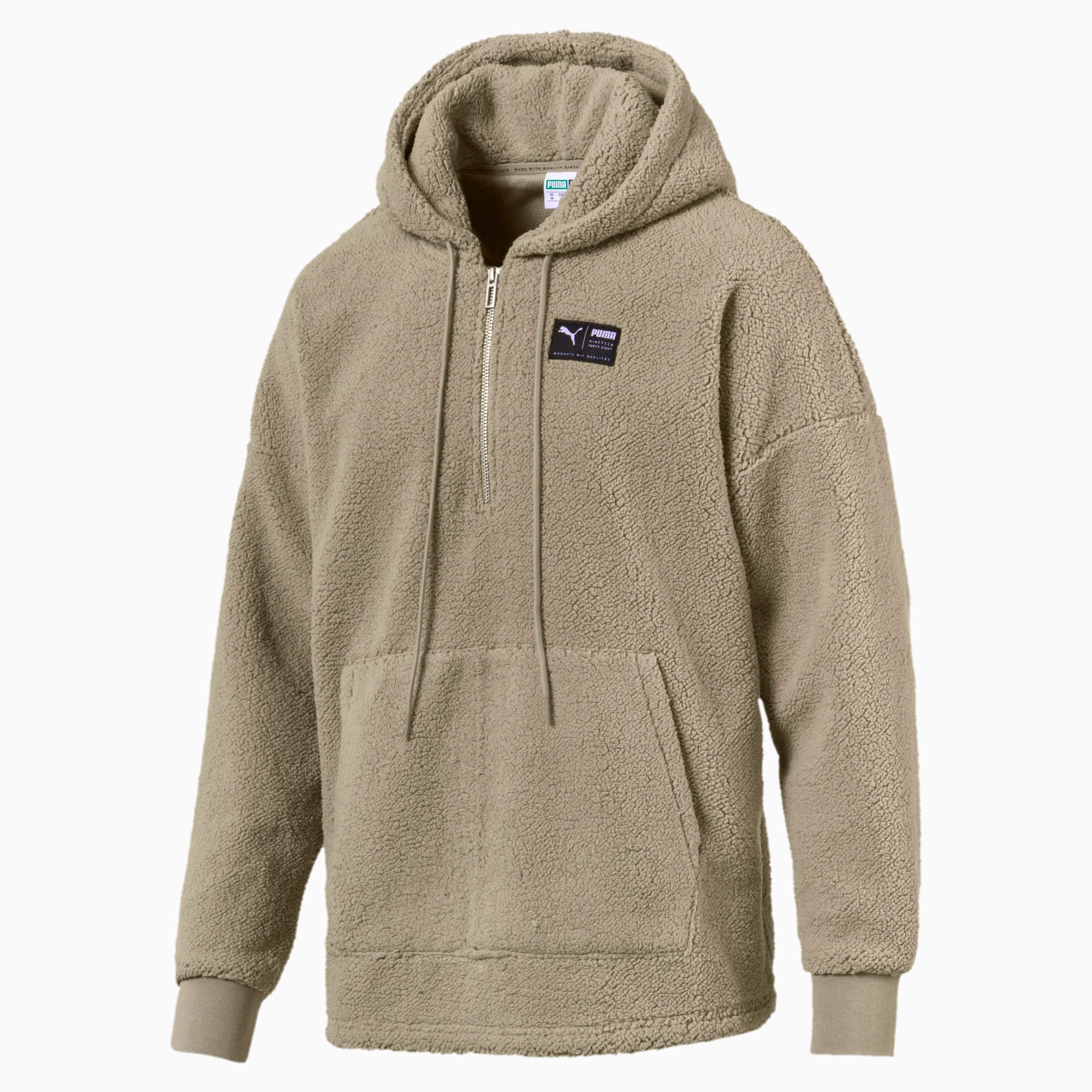 Downtown Sherpa Half Zip Men s Hoodie
