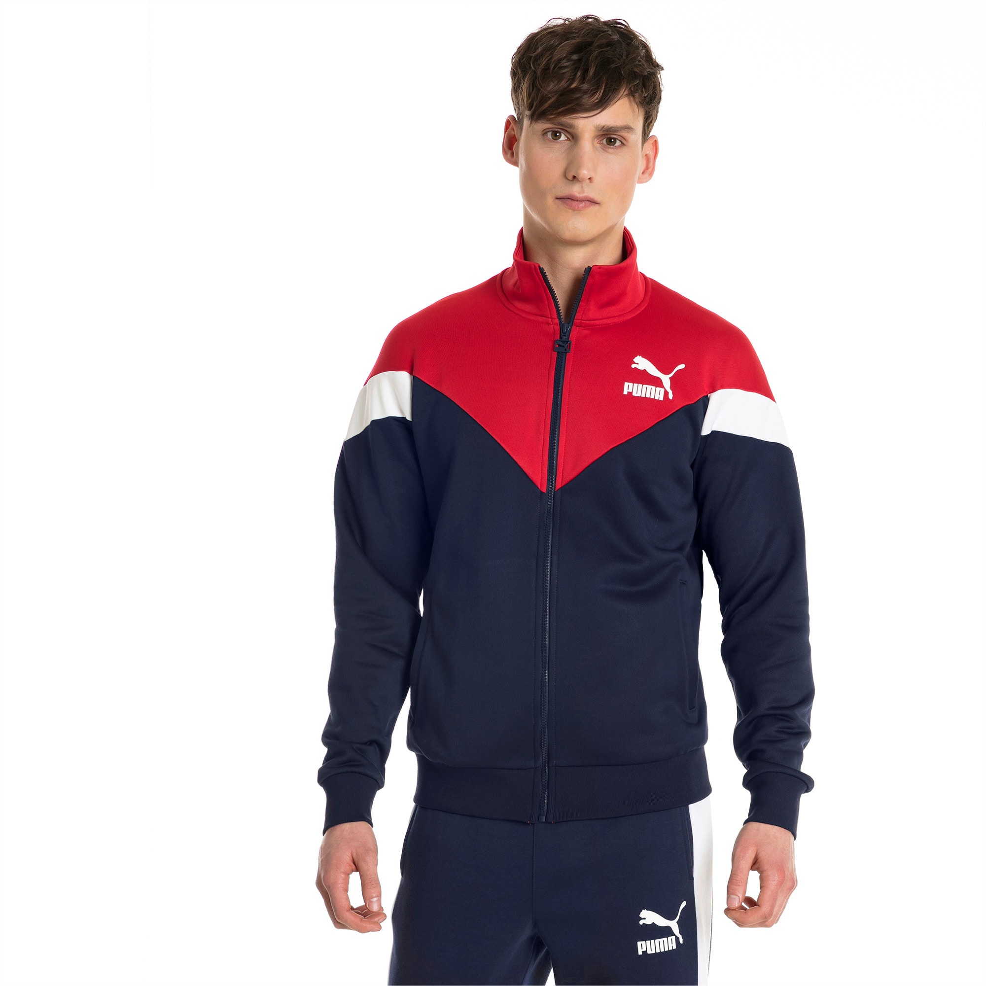 puma men's mcs track jacket