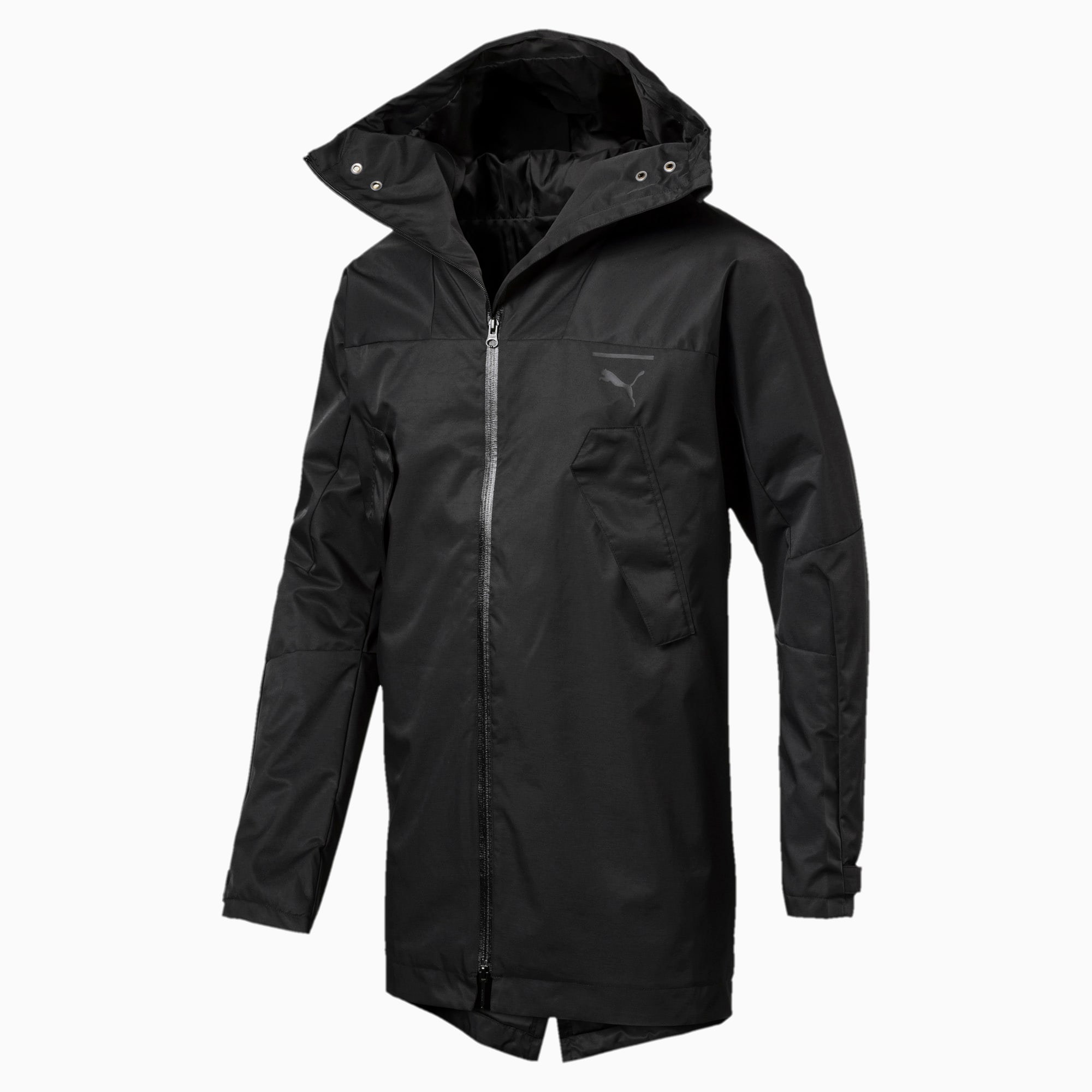 Купить удлиненную куртку мужскую демисезонную. Куртка мужская Puma EVO Tech Parka. Парка ветровка Пума мужская черная. Куртка Пума черная мужская парка зимняя. Парка мужская MF-2020sr.