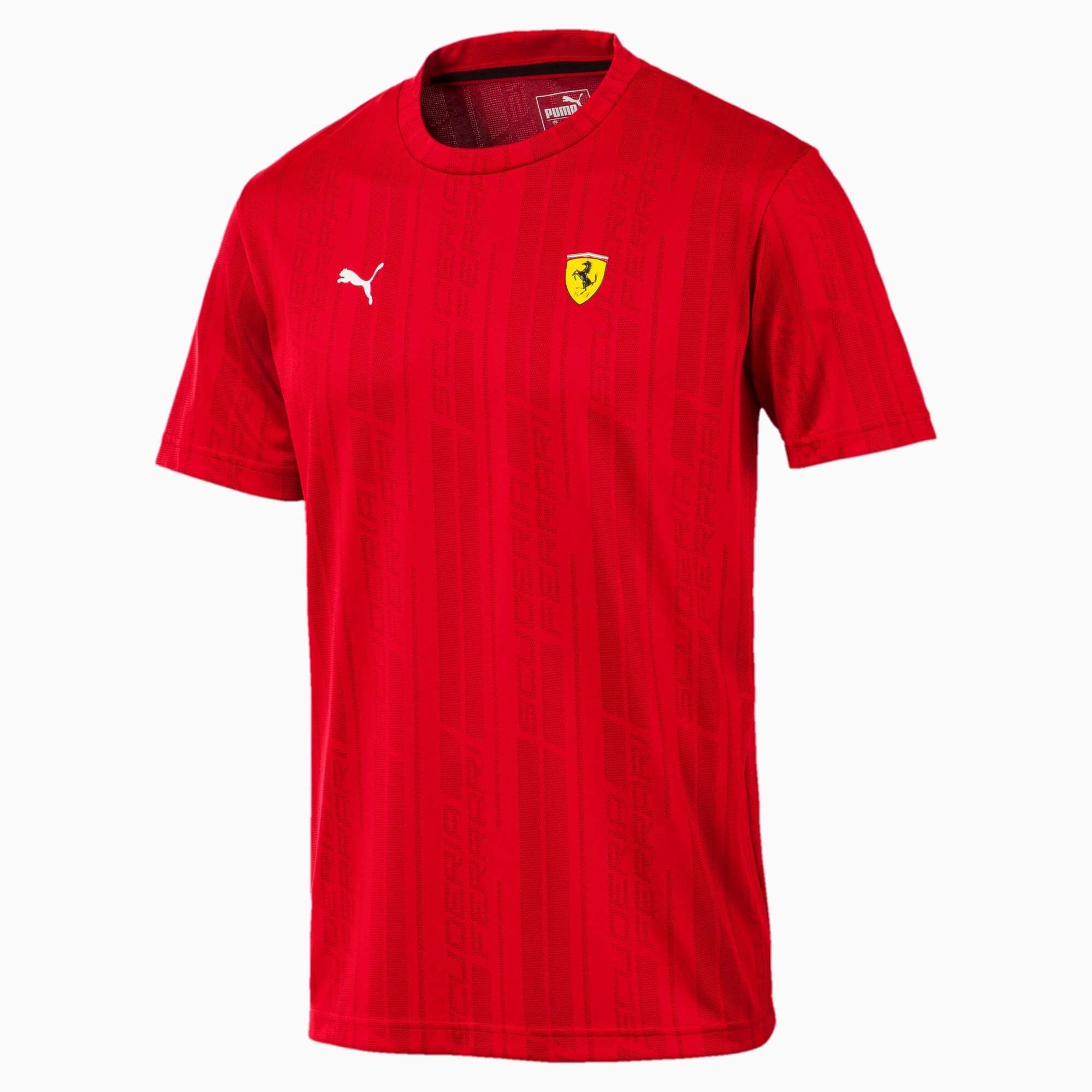 Ferrari Men's Jacquard T-Shirt | PUMA 
