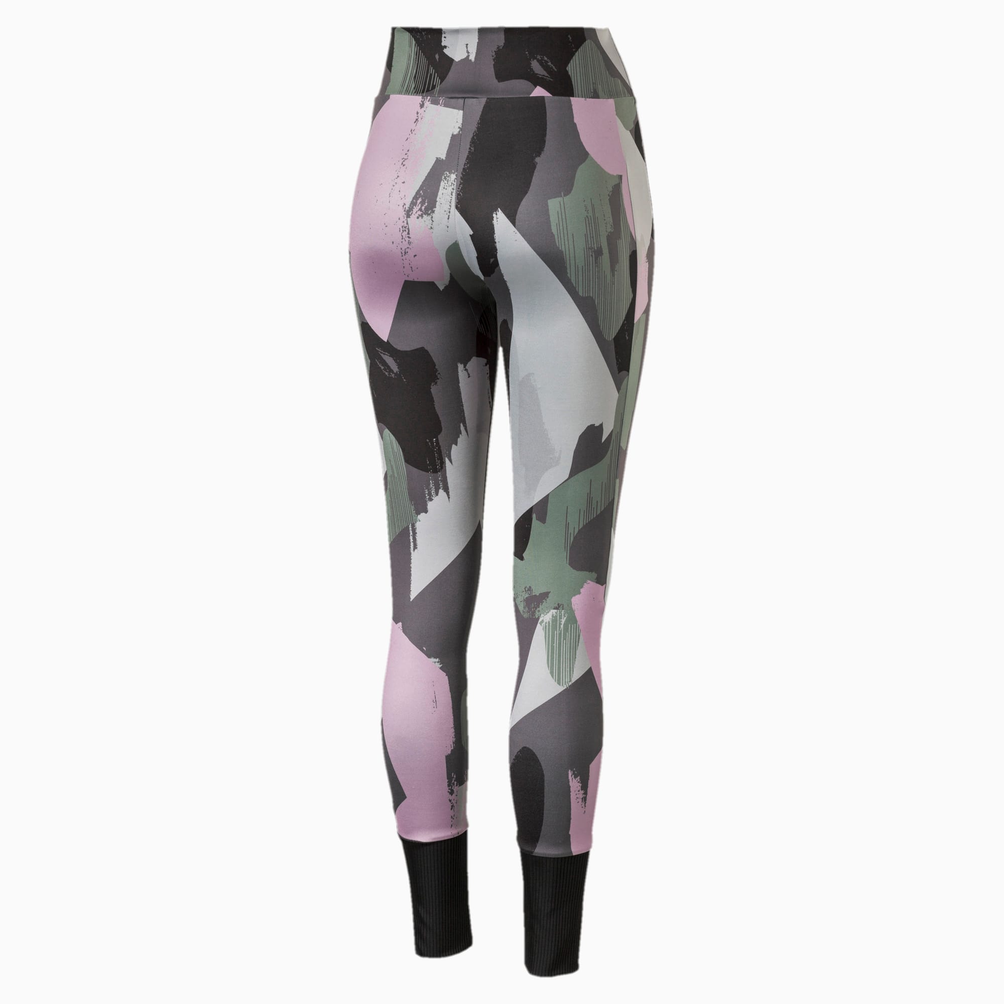 Buy Puma chase printed leggings iron gate Online