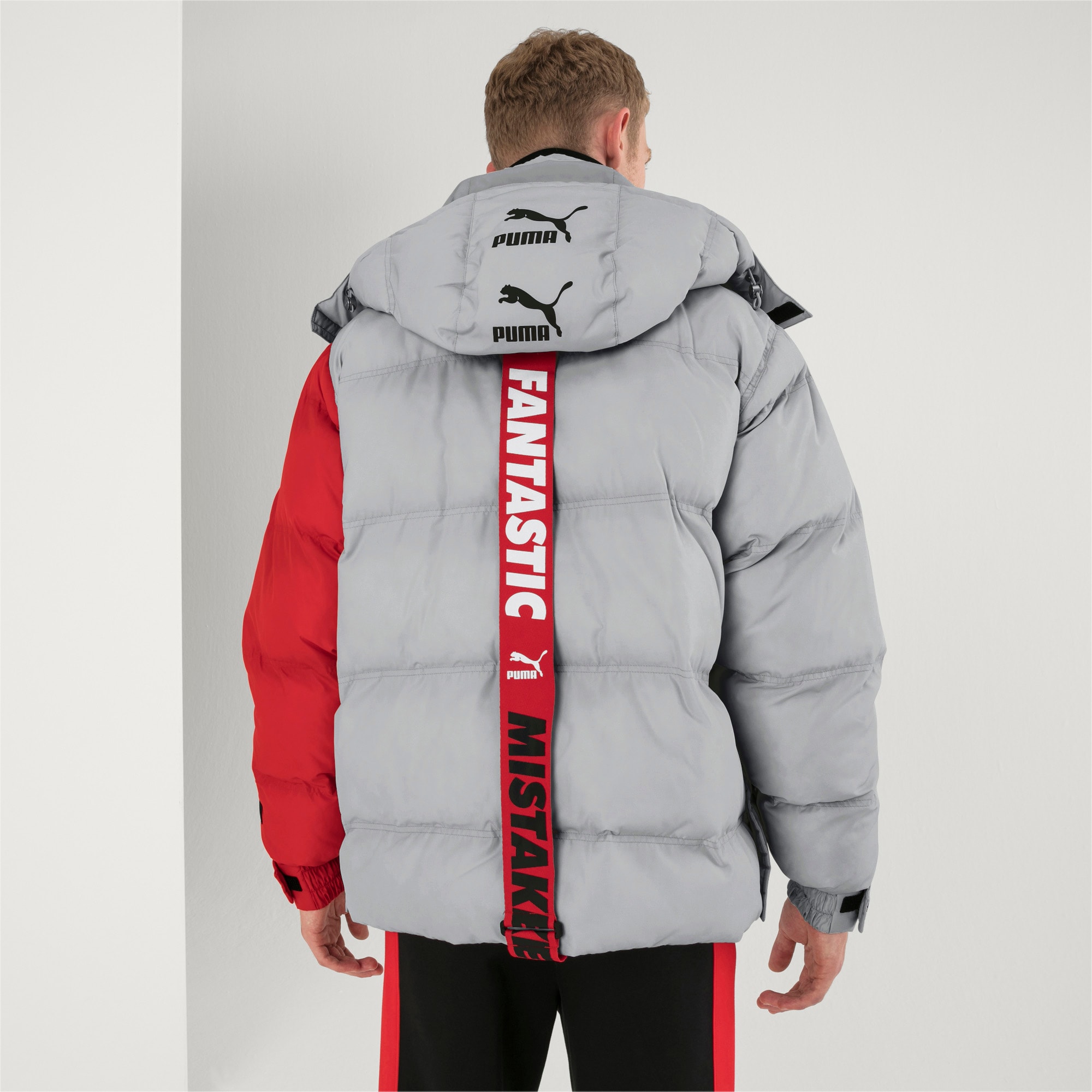 puma x ader error puffer jacket