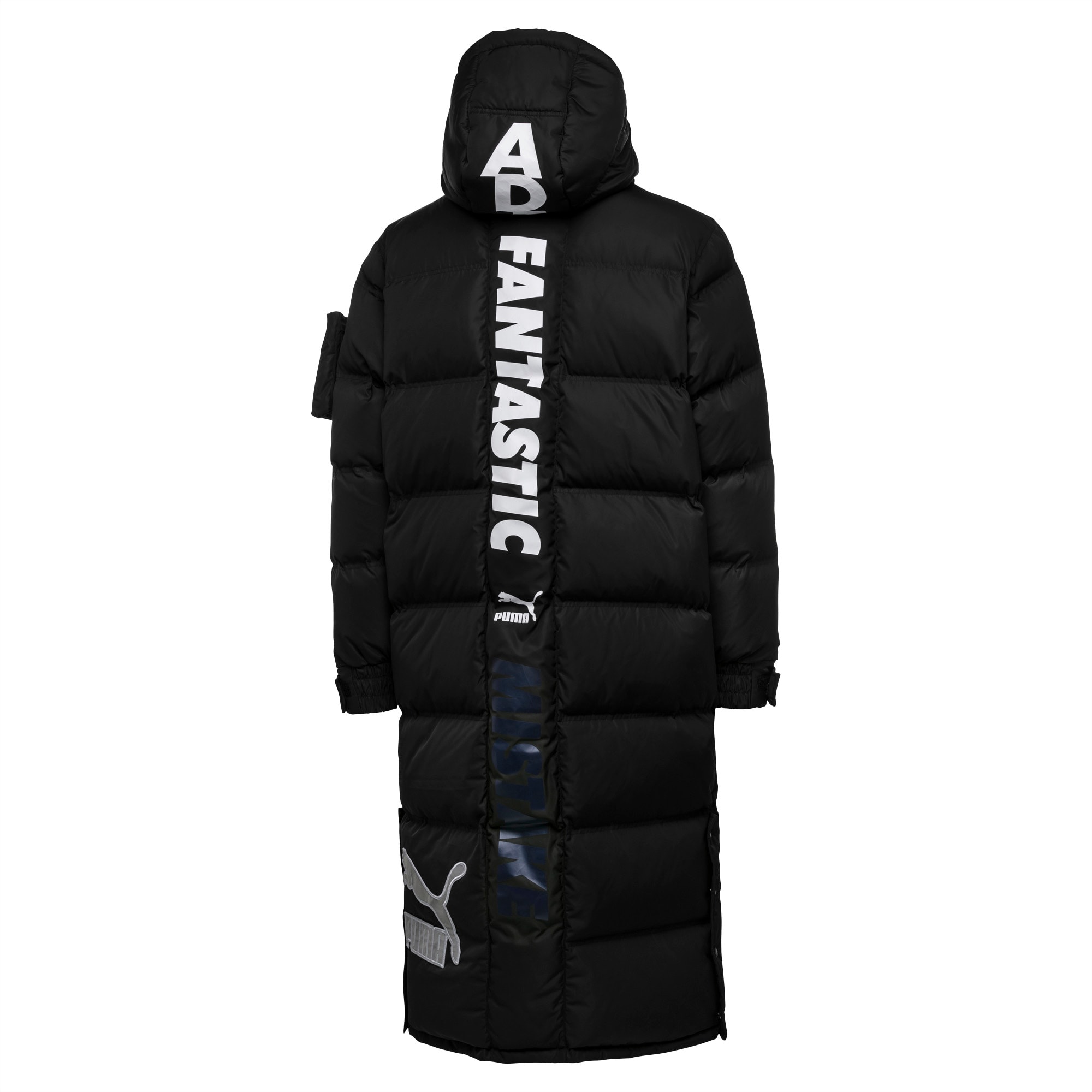 puma long padded coat