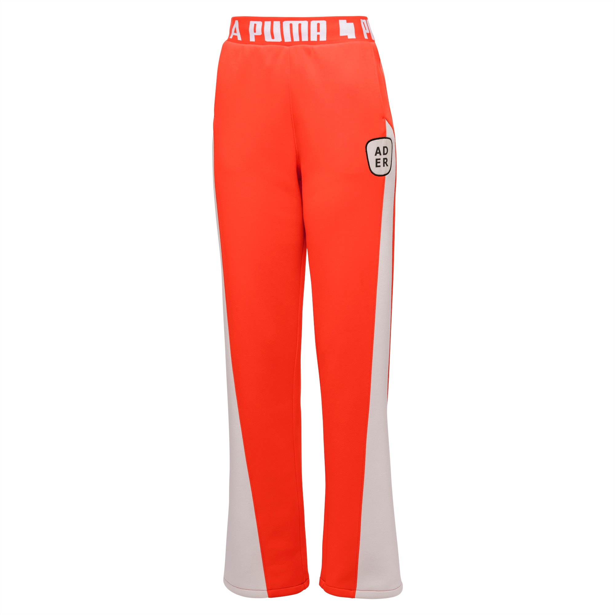 orange puma sweatpants